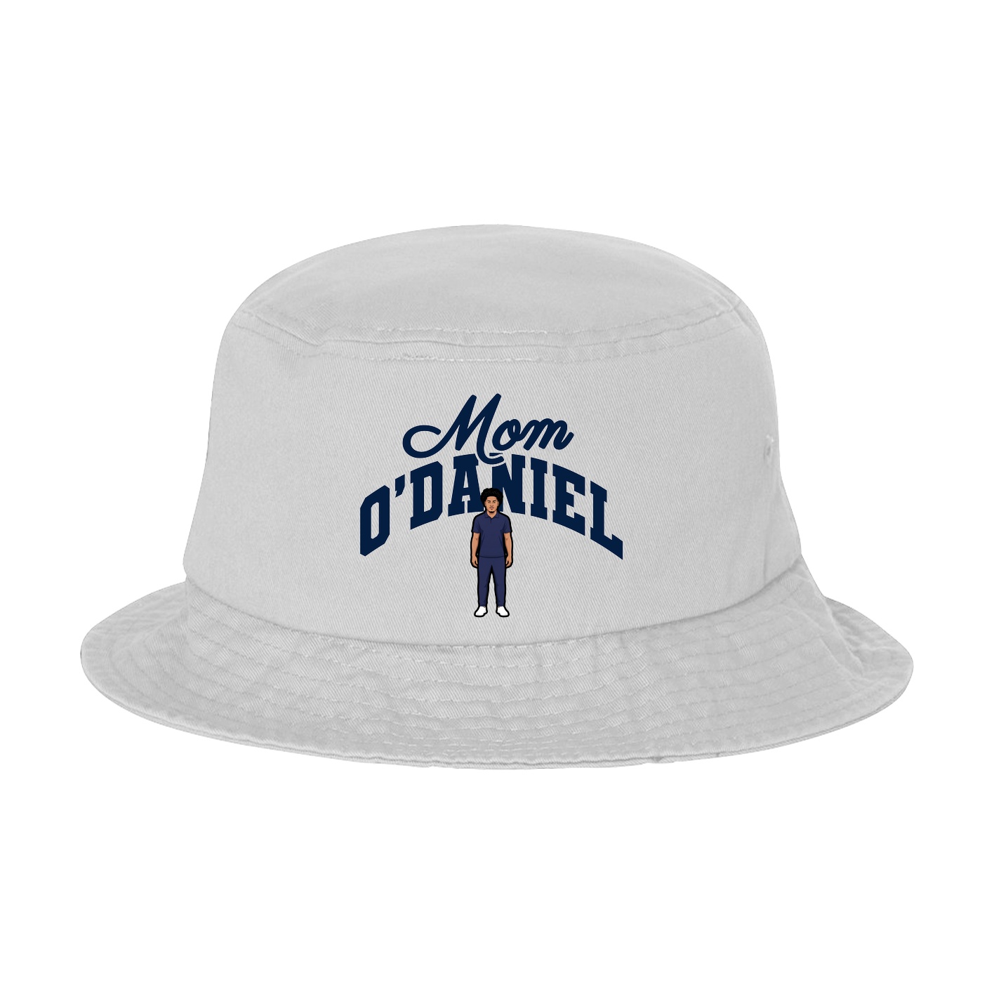 Bucket Cap — Mothers Day Arch in White