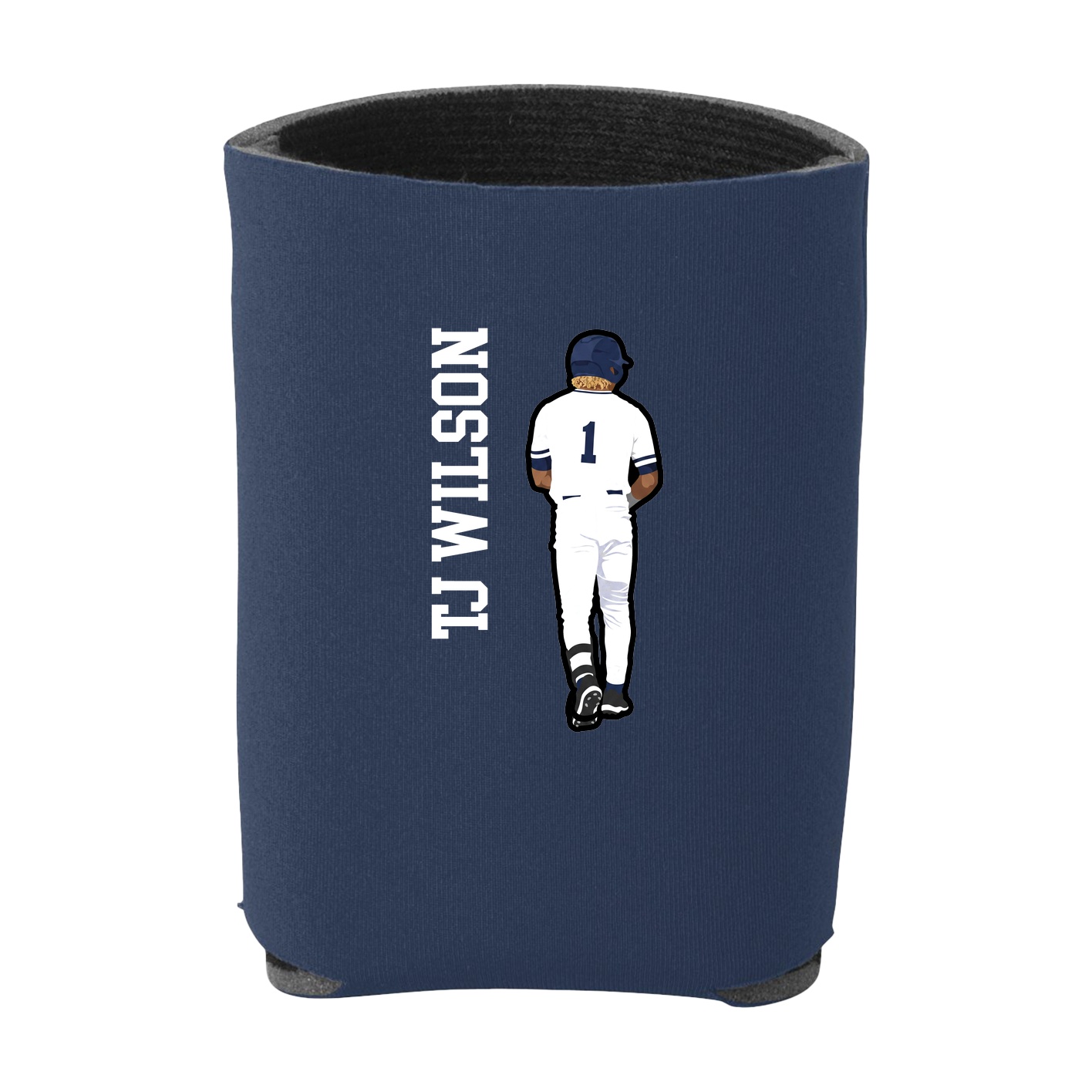 Can Holder — Name Vertical in Navy