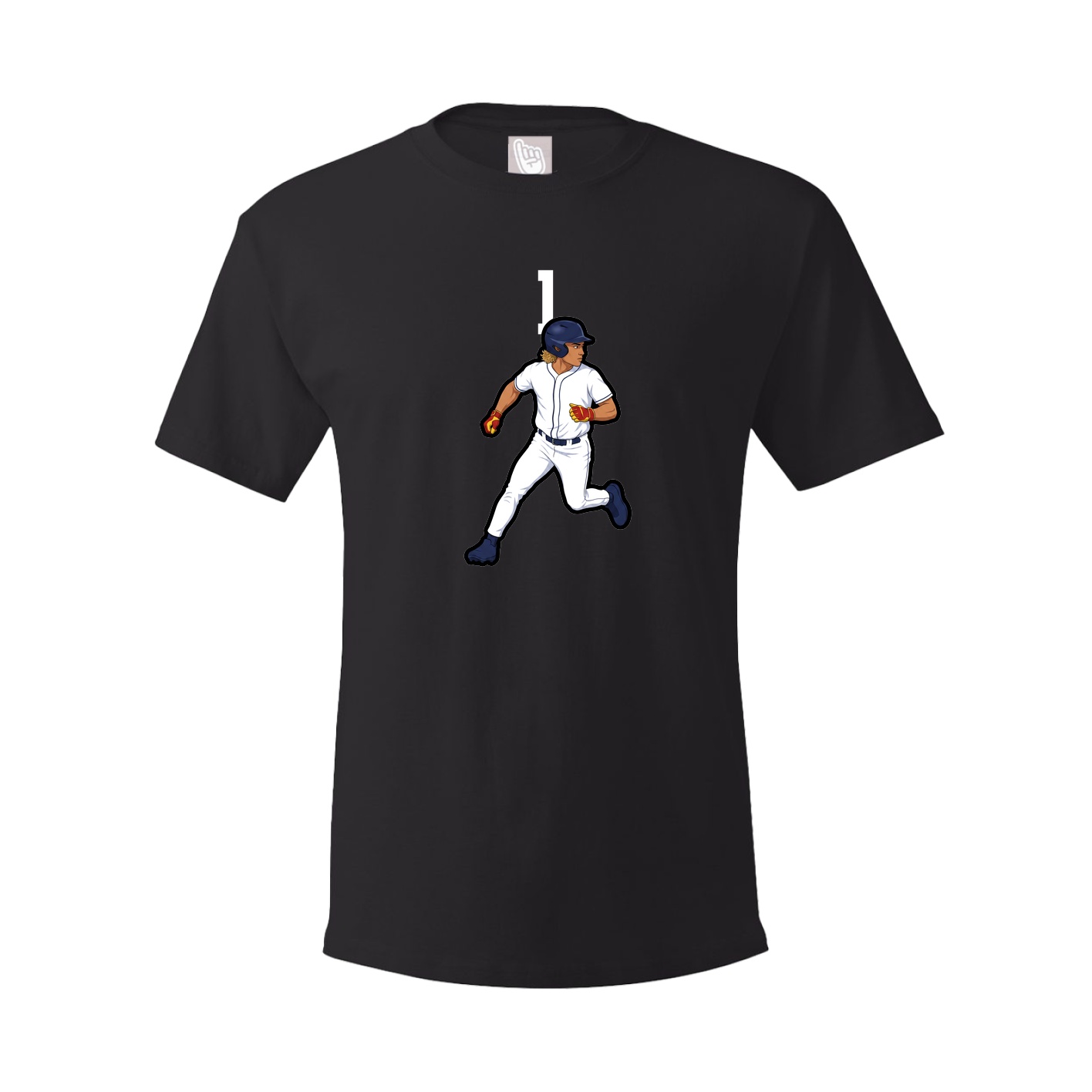 Tee — Number Top in Black