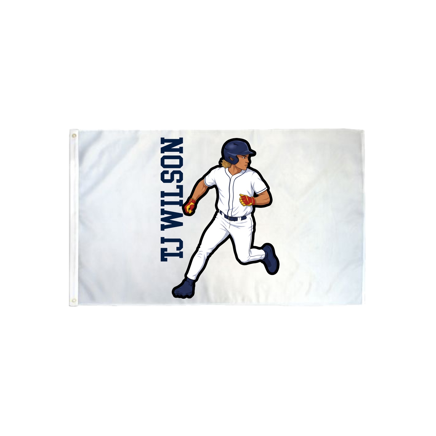 3x5 Flag — Name Vertical in Classic
