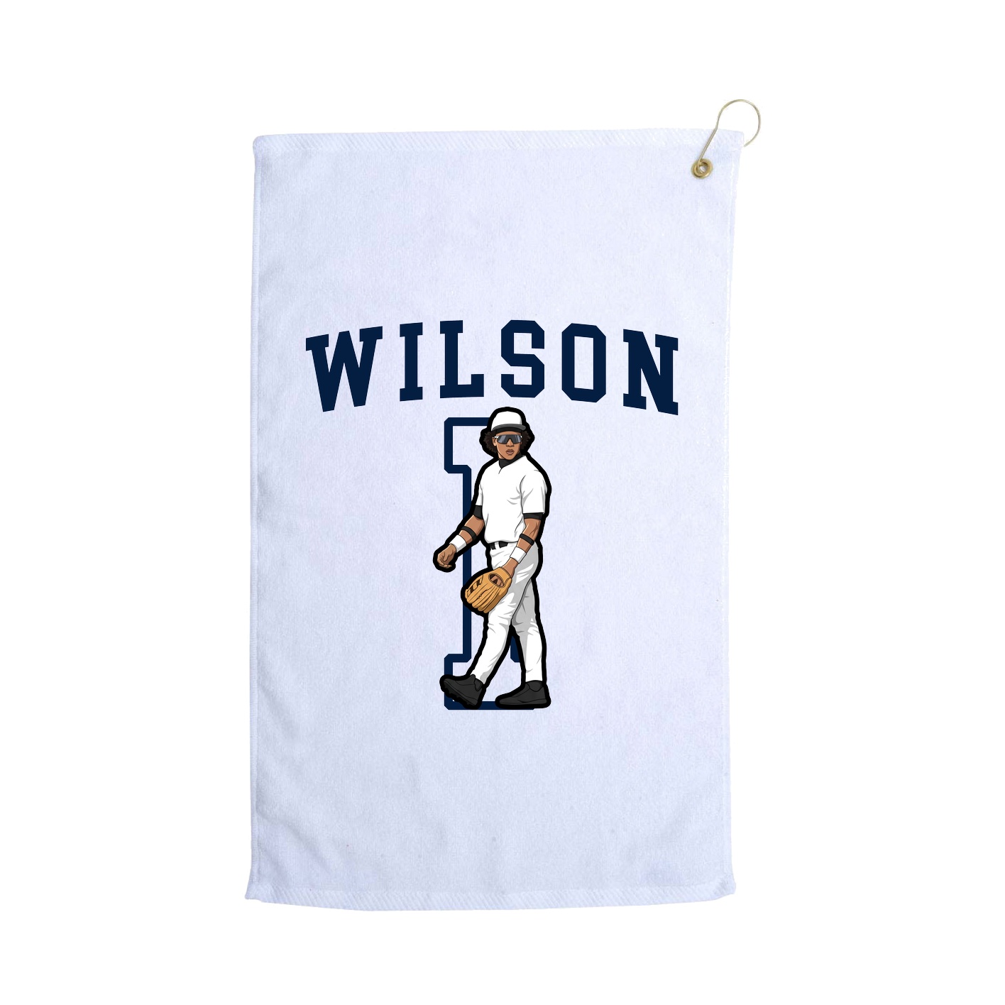 Golf Towel — Shirsey in White