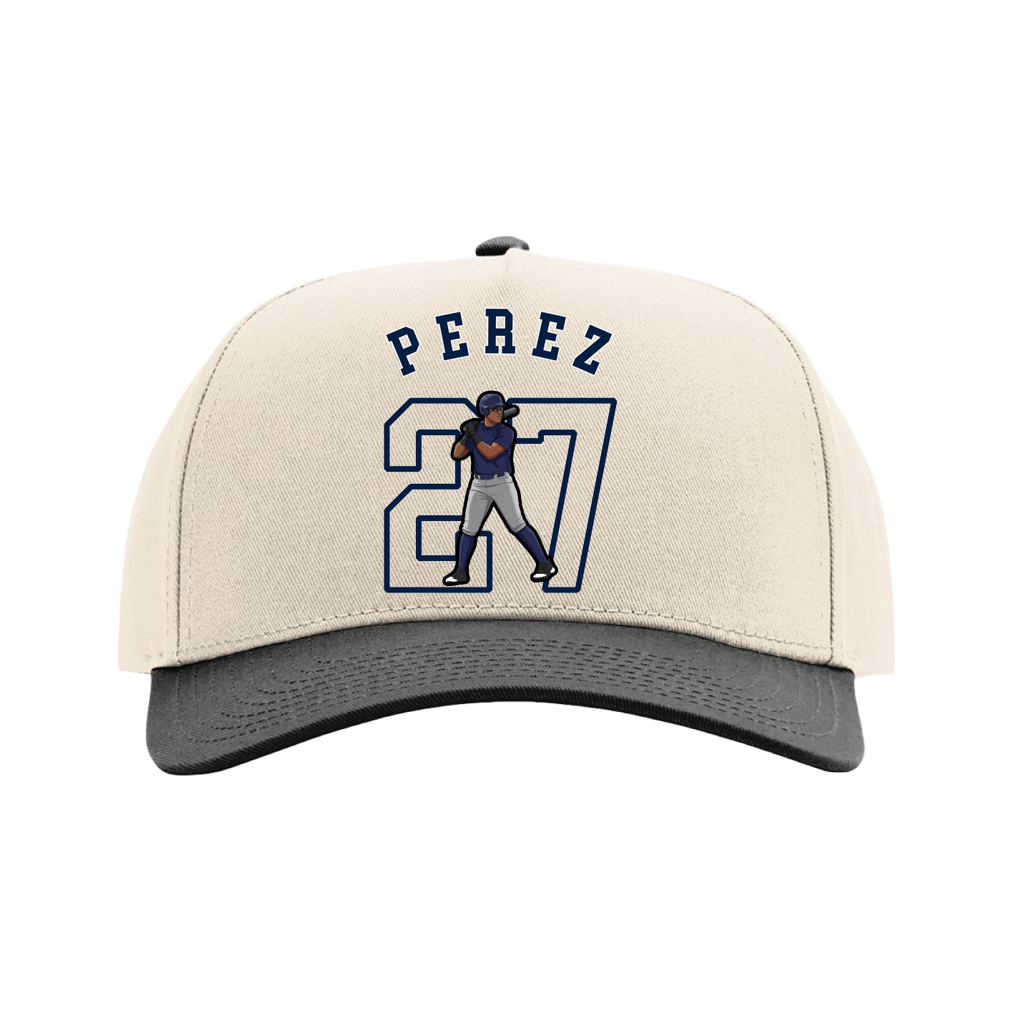 Full Fabric Five-Panel Champ Cap