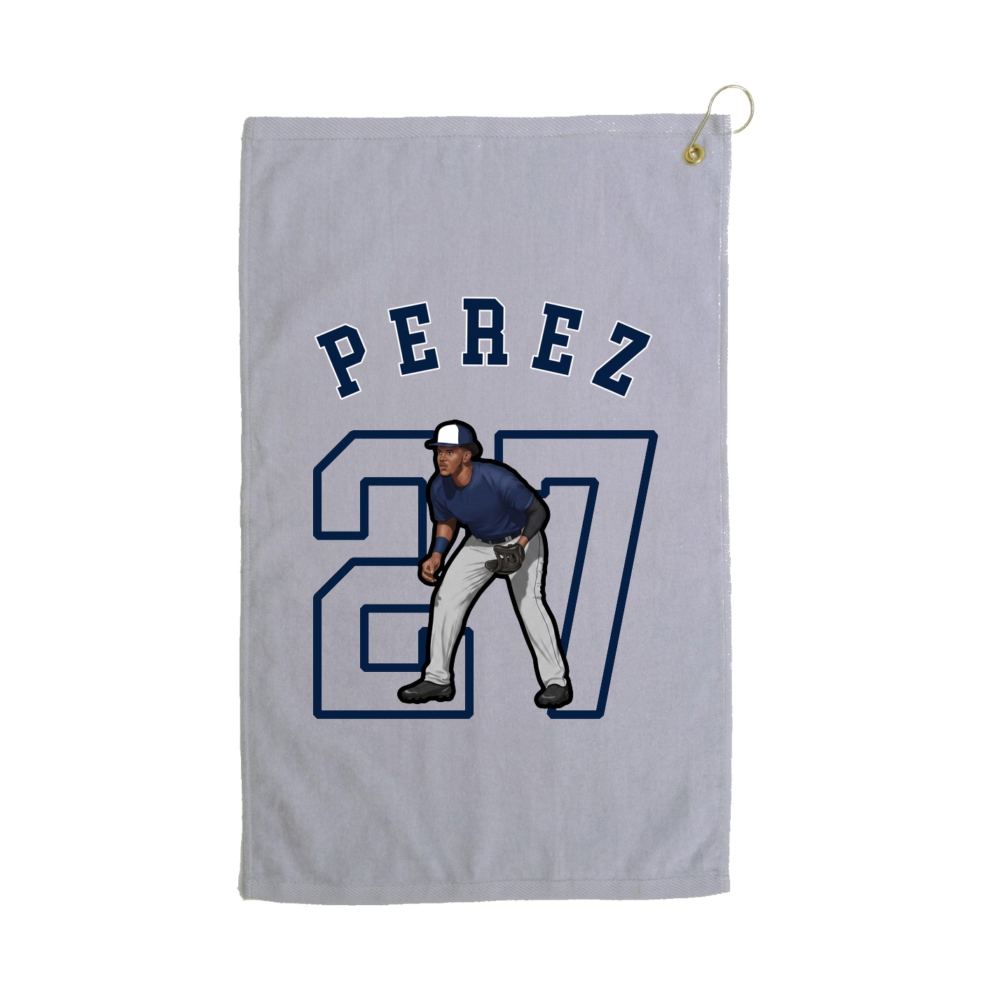 Golf Towel — Shirsey Arch in Grey