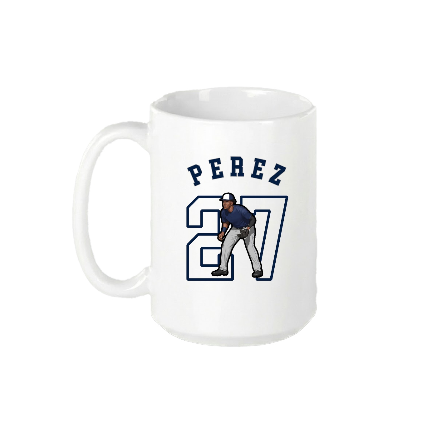 15oz Coffee Mug — Shirsey Arch in White