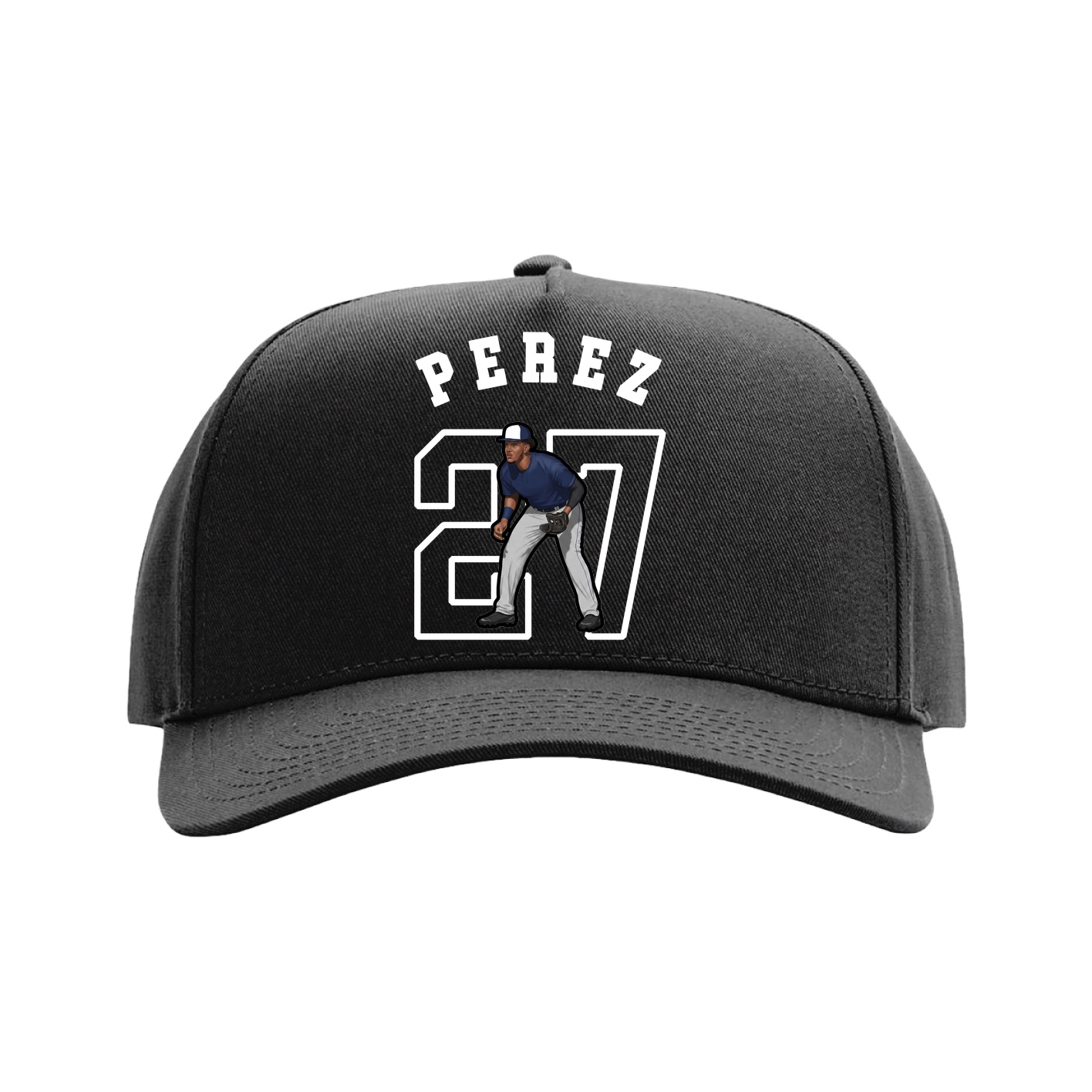Full Fabric Five-Panel Champ Cap