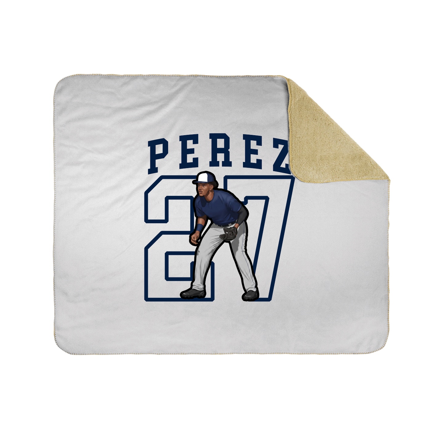 50x60 Sherpa Lined Throw Blanket