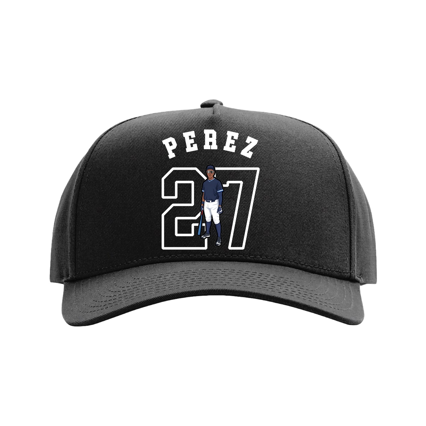 Full Fabric Five-Panel Champ Cap
