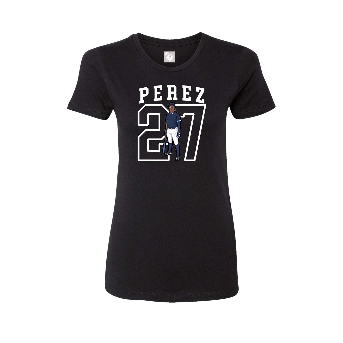 Fitted Women's Tee — Shirsey in Black