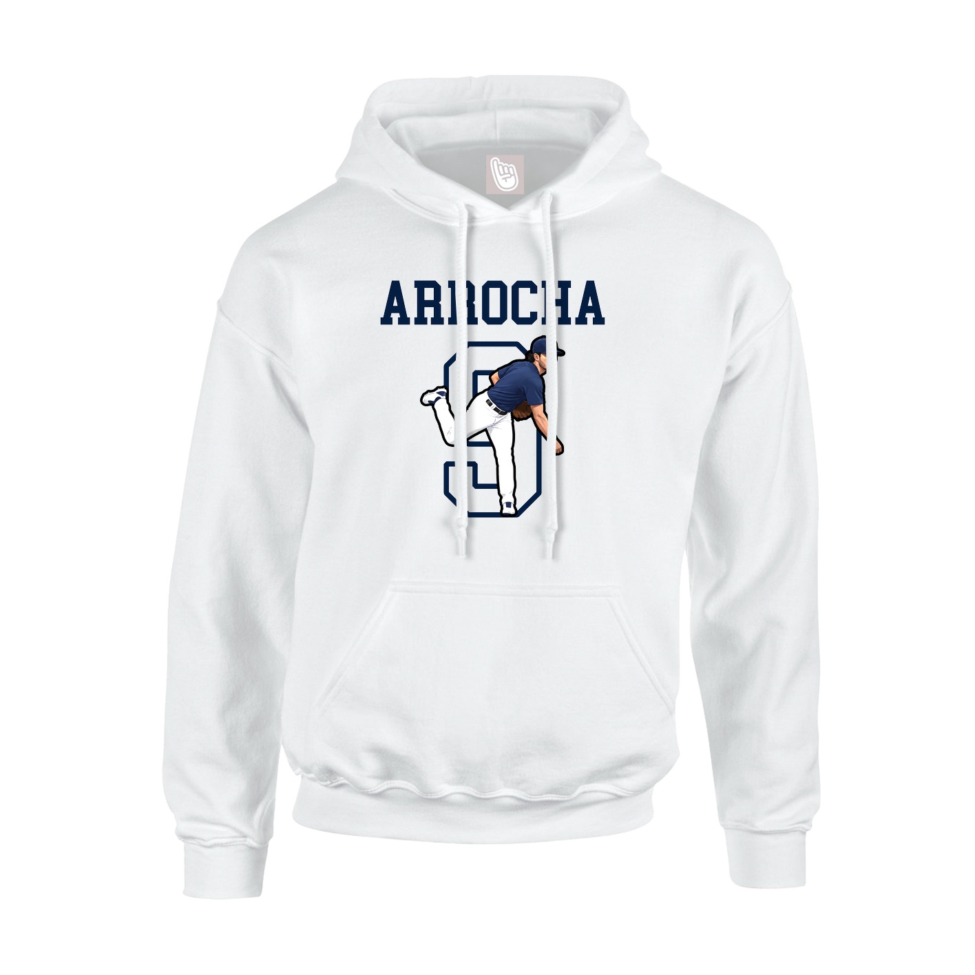 Youth Hoodie — Shirsey in White