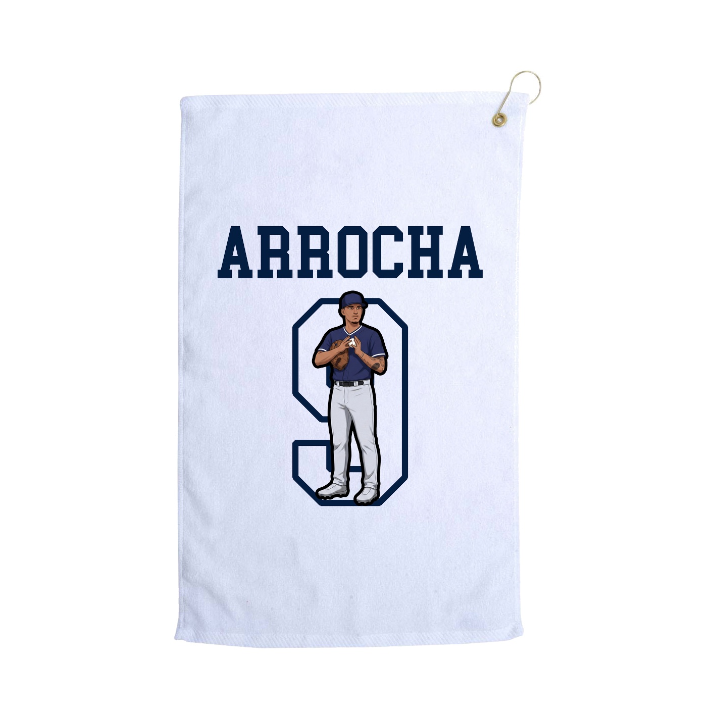 Golf Towel — Shirsey in White