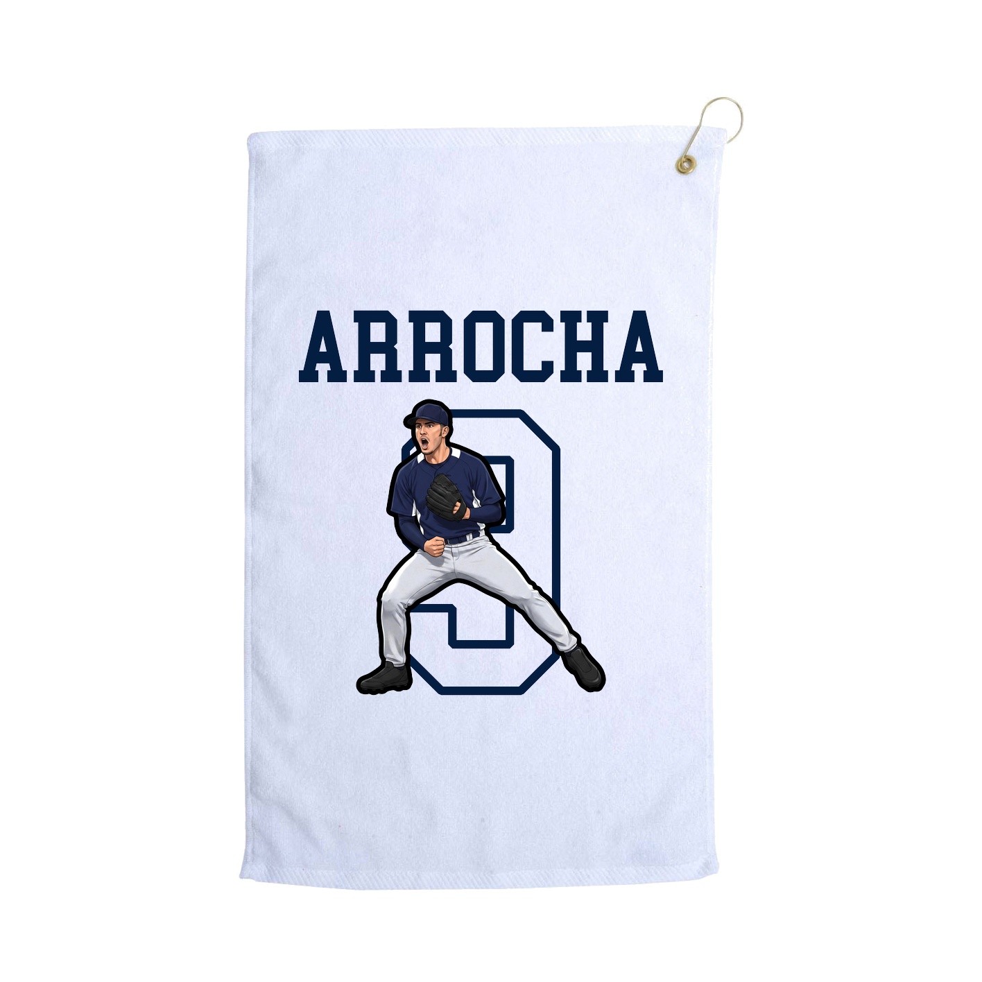 Golf Towel — Shirsey in White