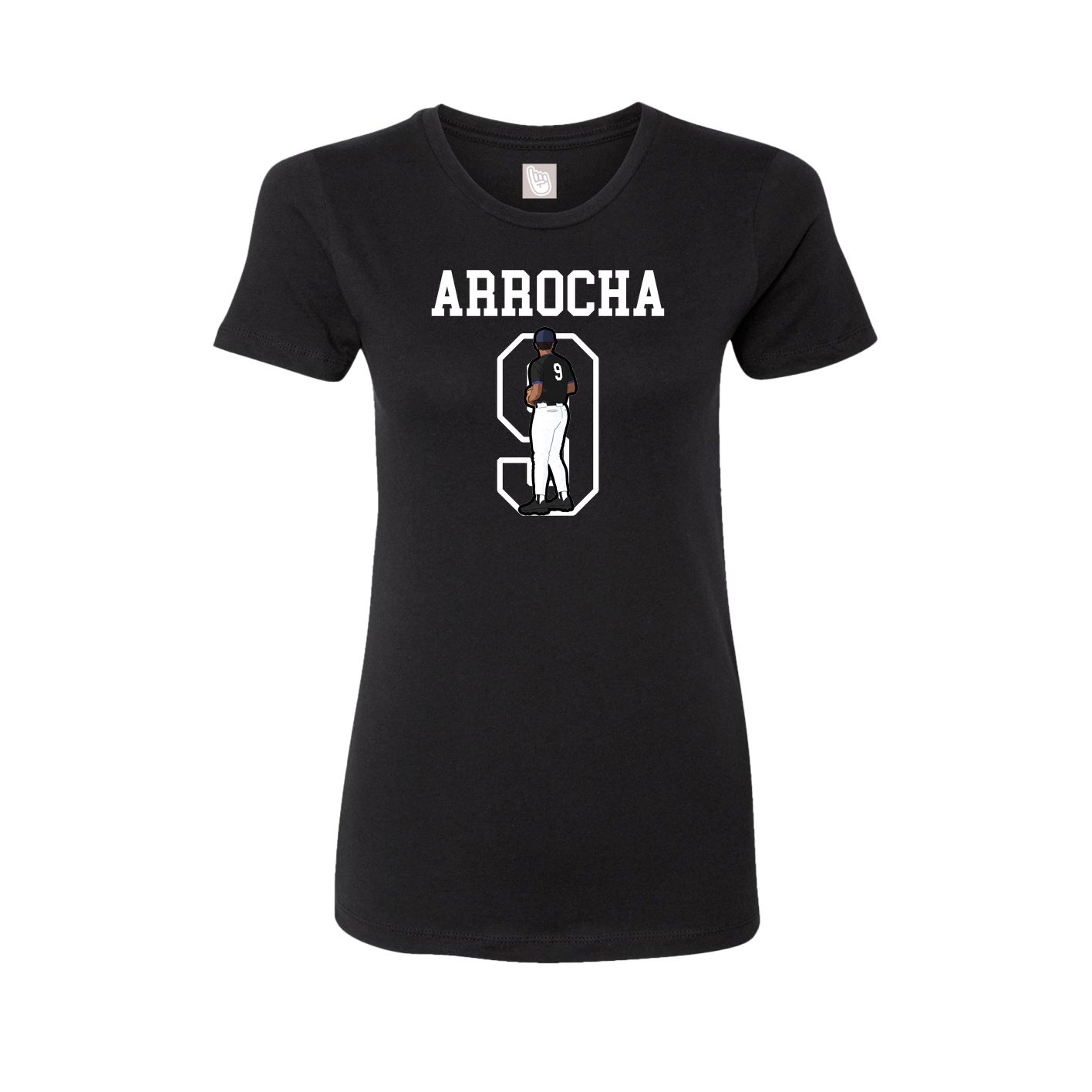 Fitted Women's Tee — Shirsey in Black