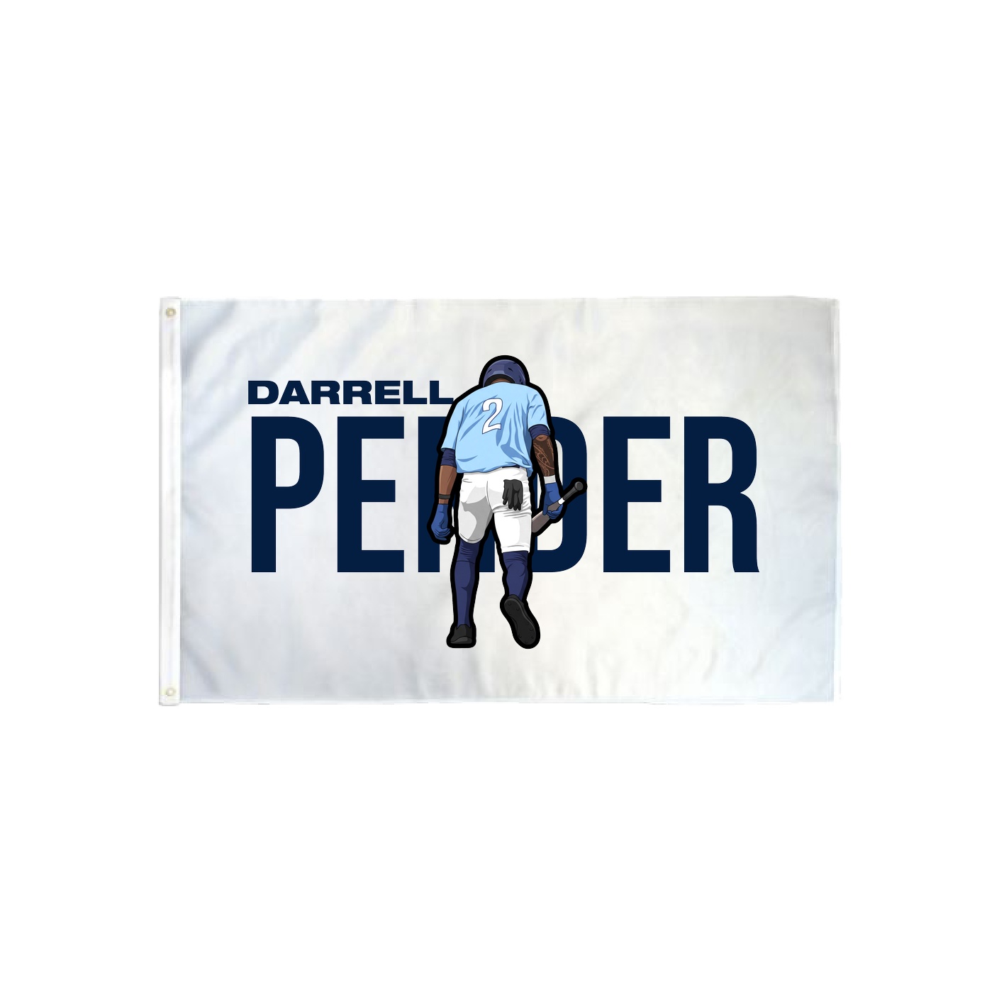 3x5 Flag — Player Name in Classic