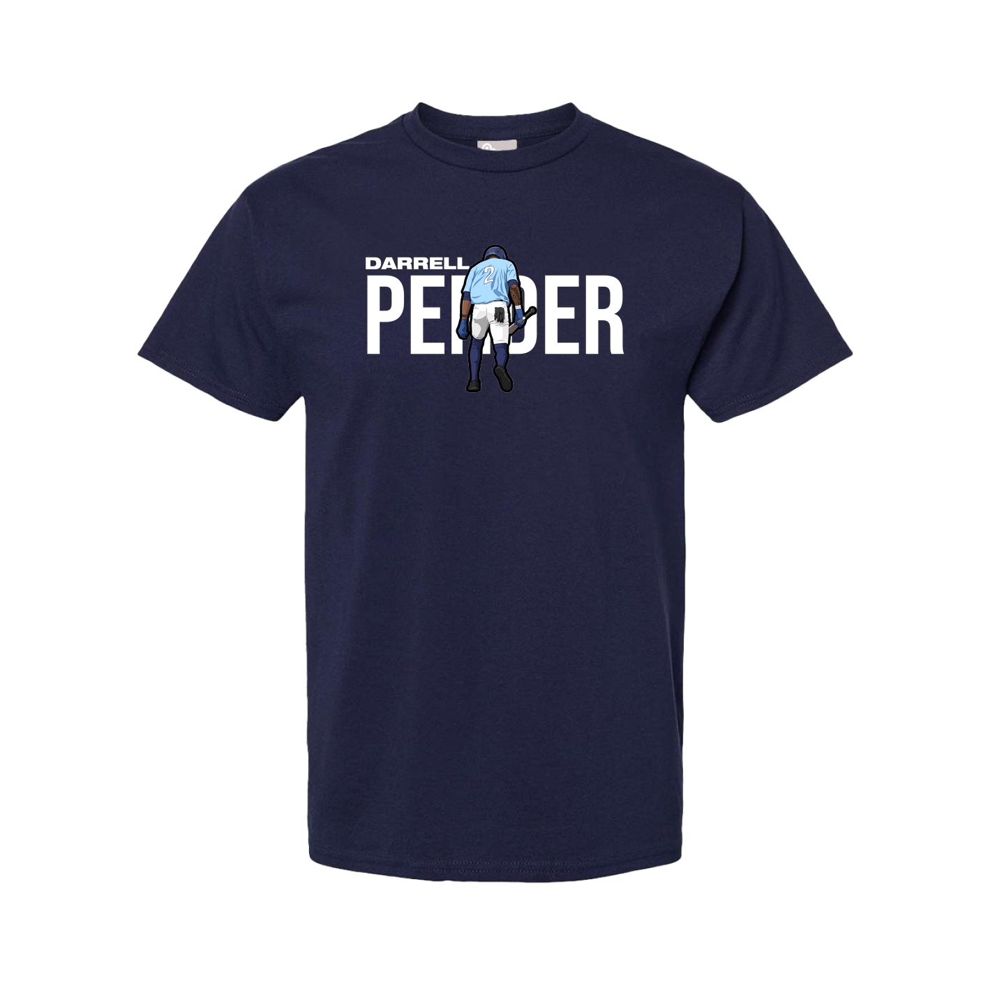Tee — Player Name in Navy