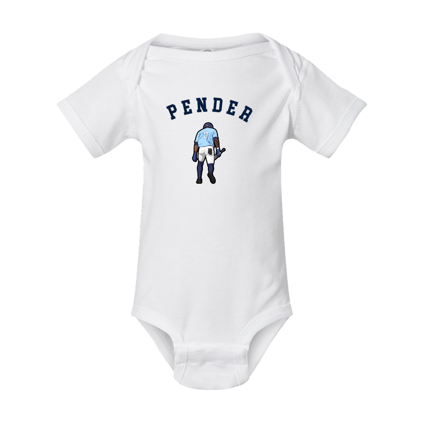 Baby Onesie — Shirsey Arch in White