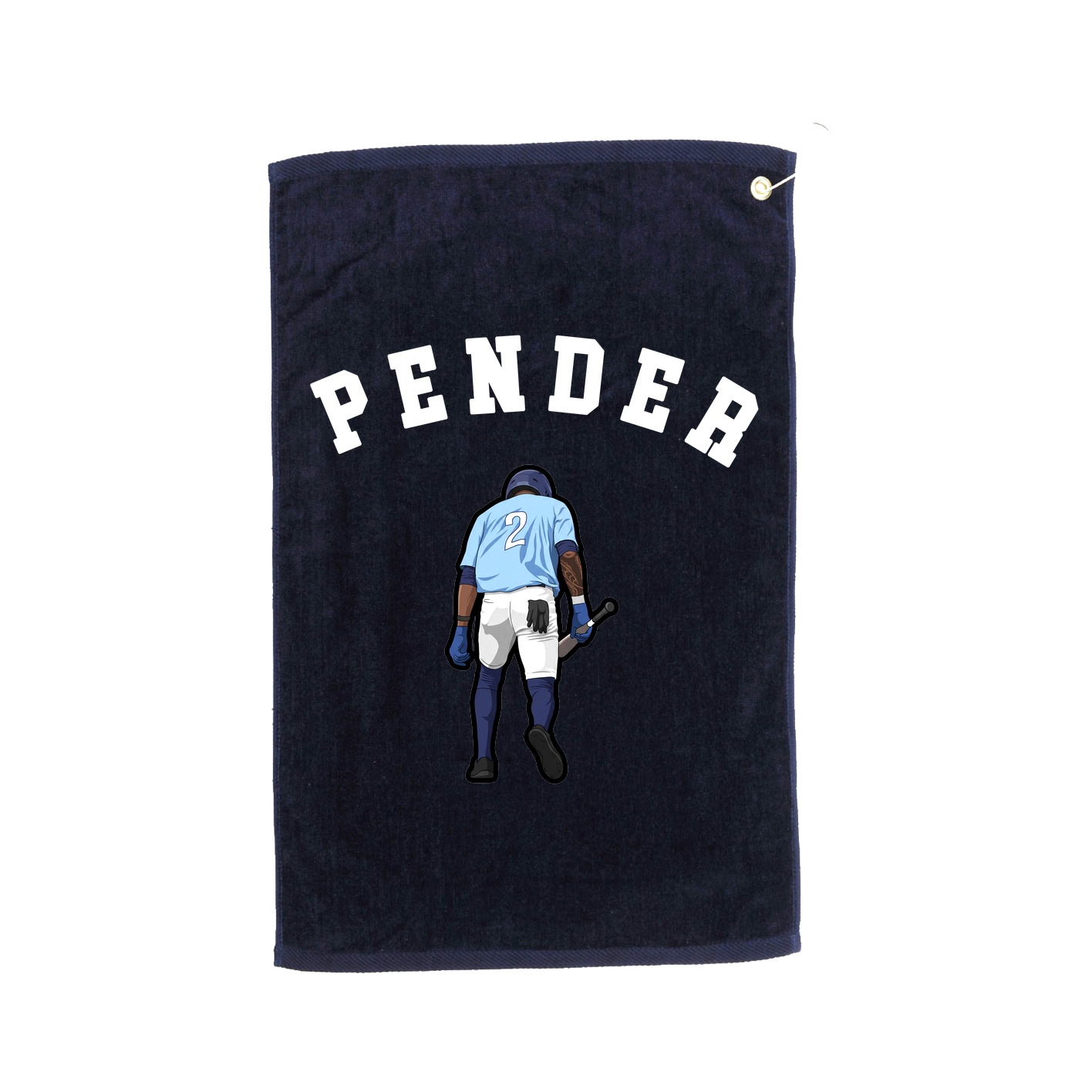 Golf Towel — Shirsey Arch in Navy