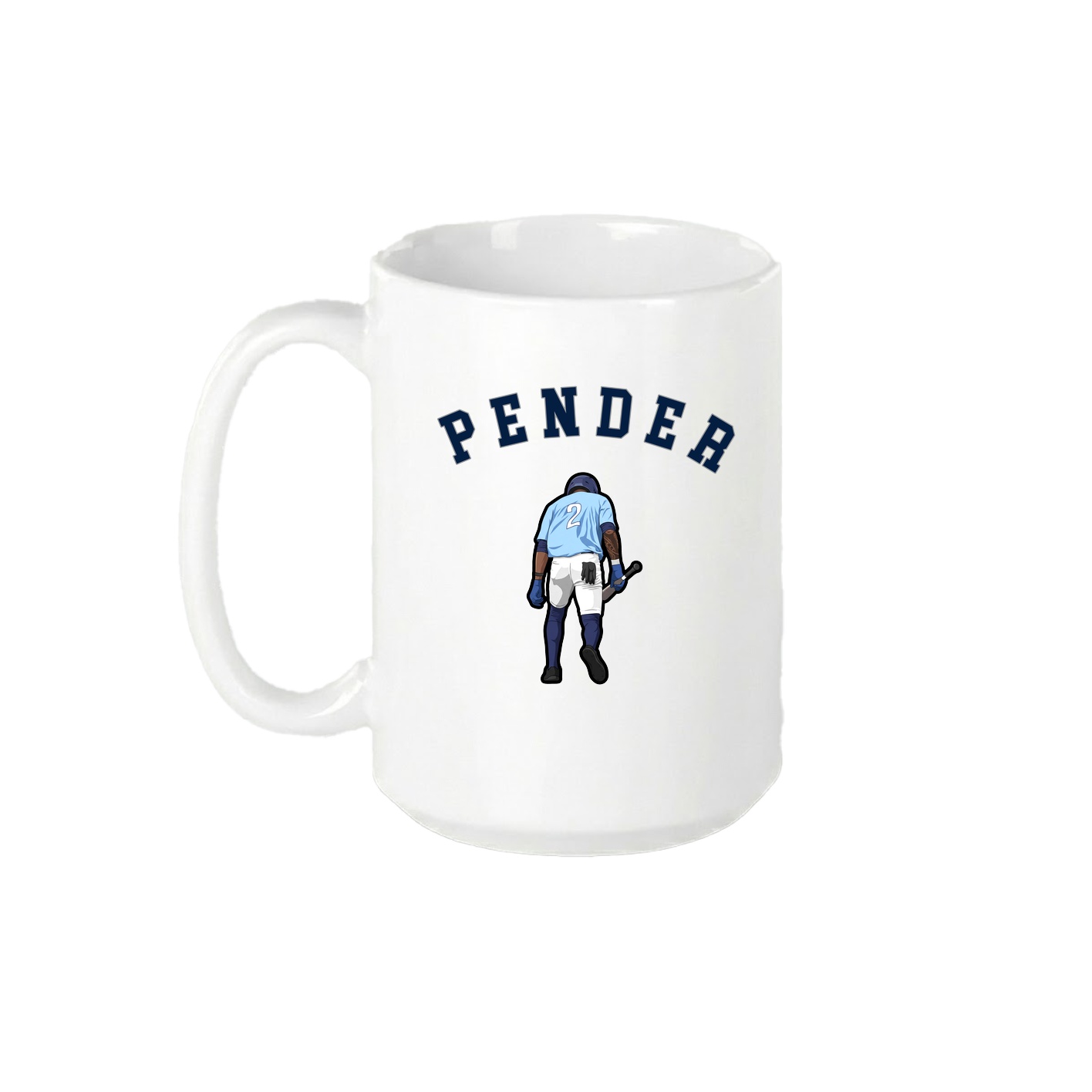 15oz Coffee Mug — Shirsey Arch in White