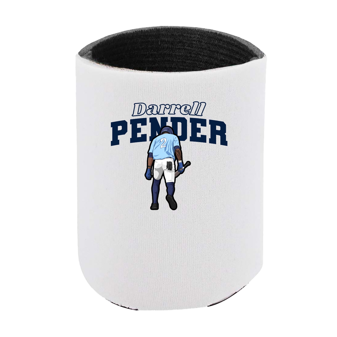 Can Holder — Name Arch in White