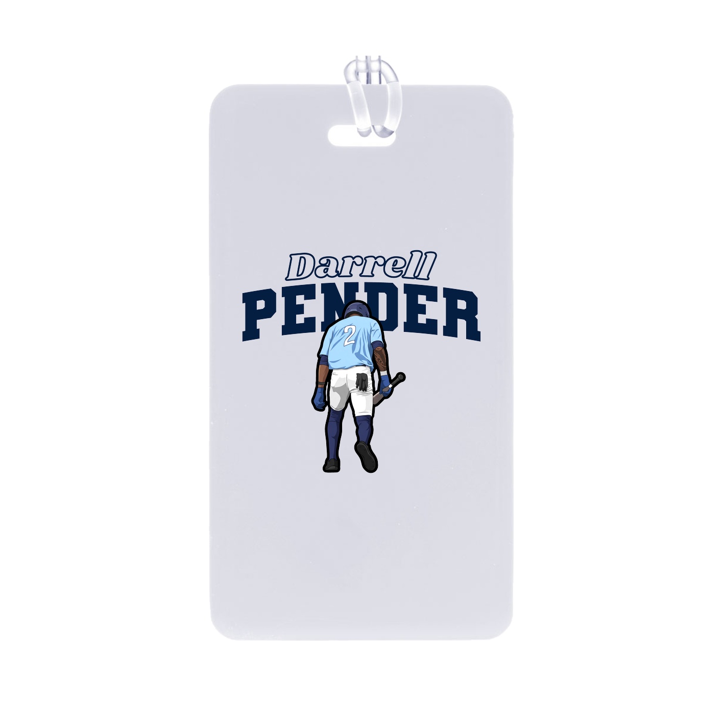 Bag Tag — Name Arch in Classic