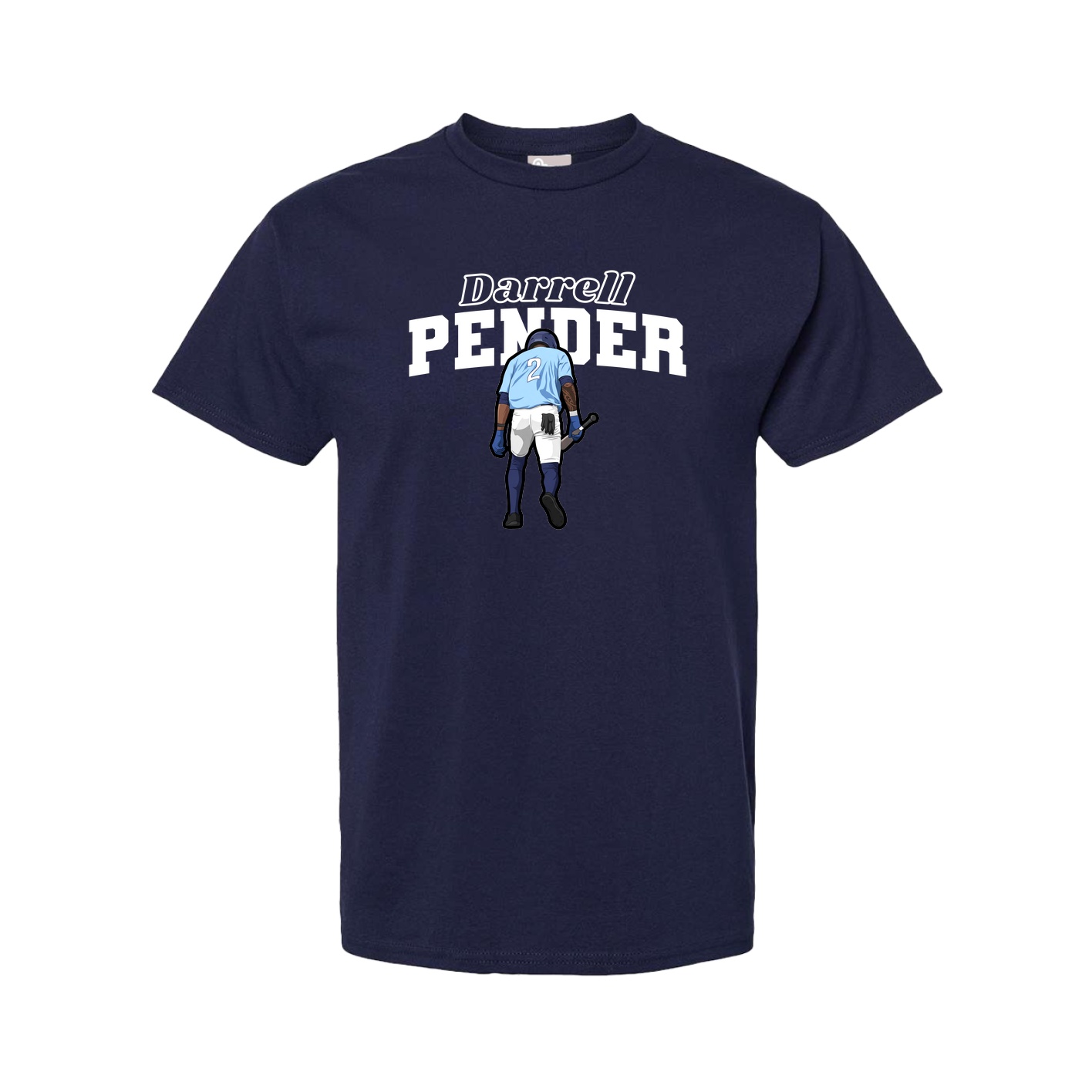 Tee — Name Arch in Navy