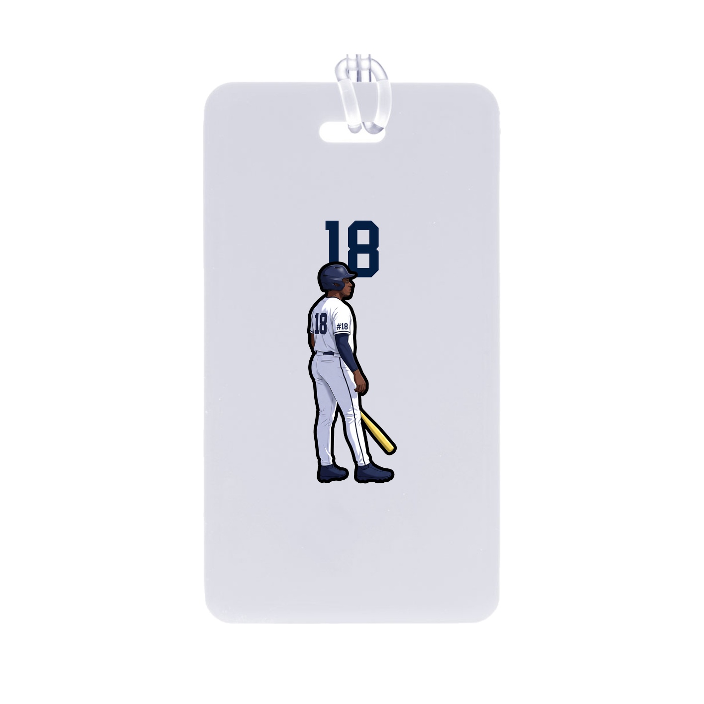 Bag Tag — Number Top in Classic