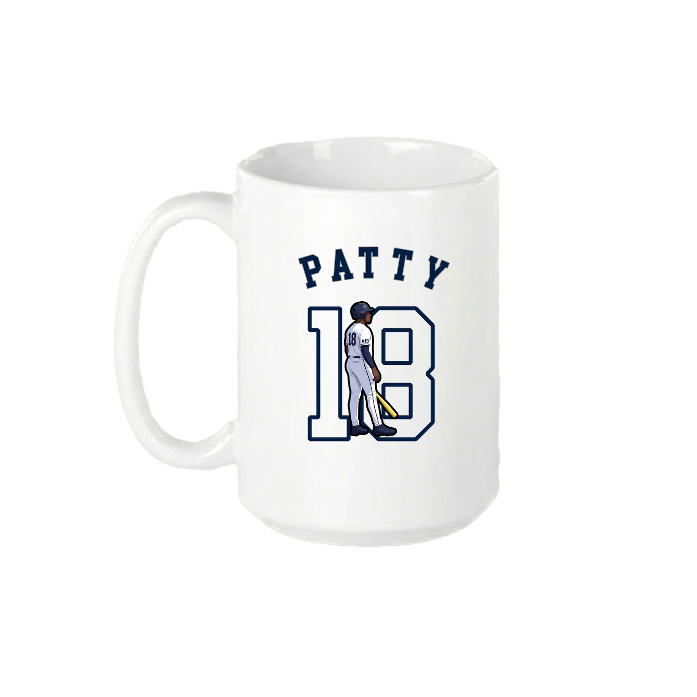 15oz Coffee Mug — Shirsey Arch in White