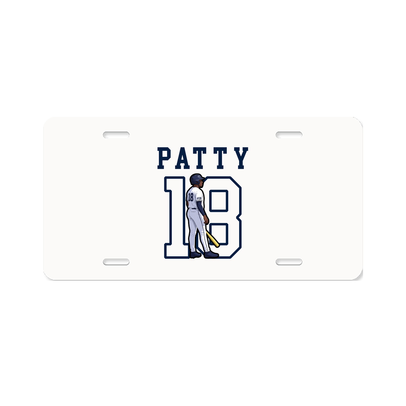 License Plate — Shirsey in Classic