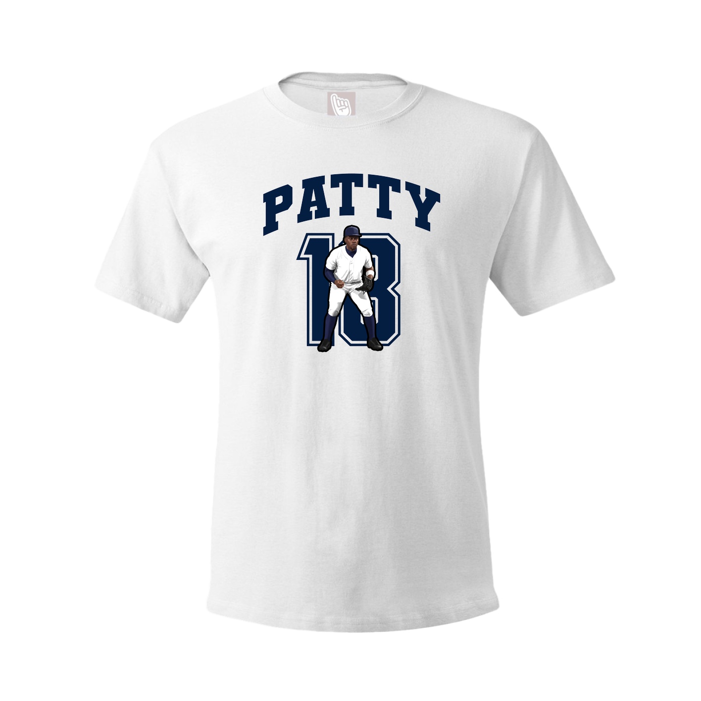 Tee — Number in White