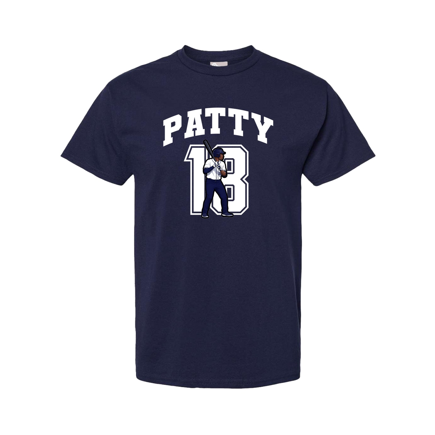 Tee — Number in Navy