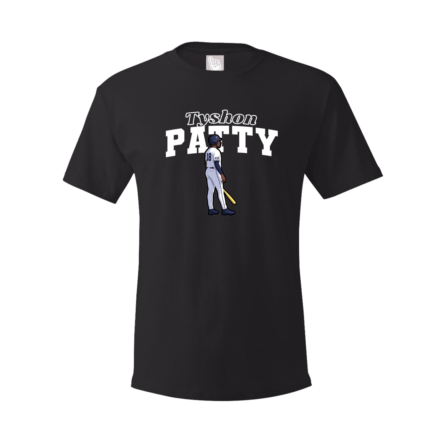 Youth Tee — Name Arch in Black