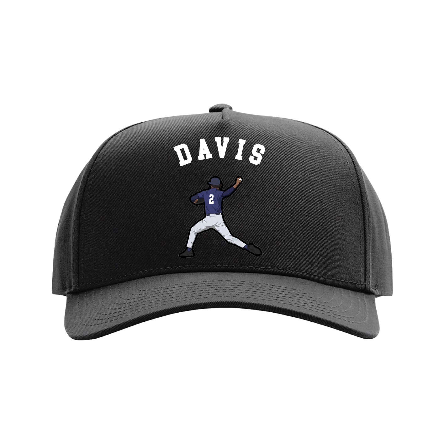 Full Fabric Five-Panel Champ Cap