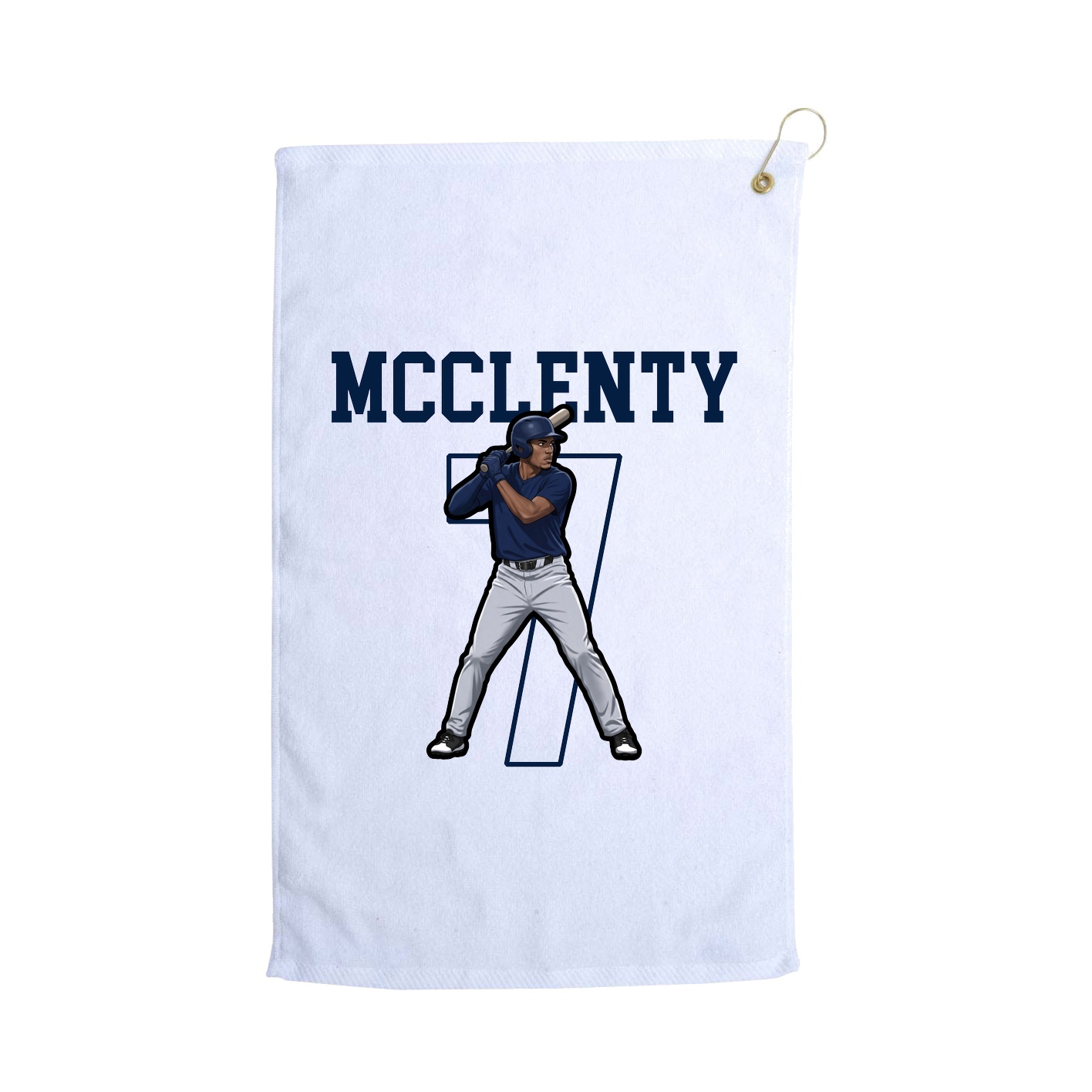 Golf Towel — Shirsey in White