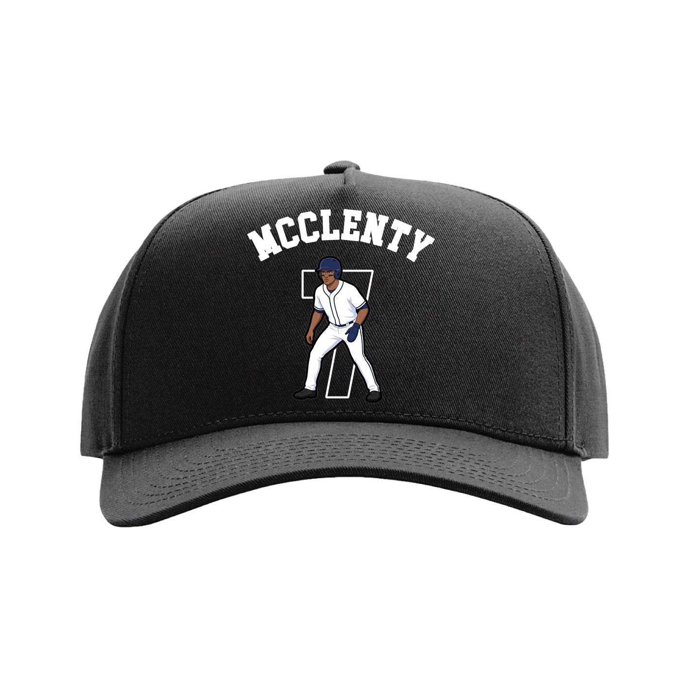 Full Fabric Five-Panel Champ Cap