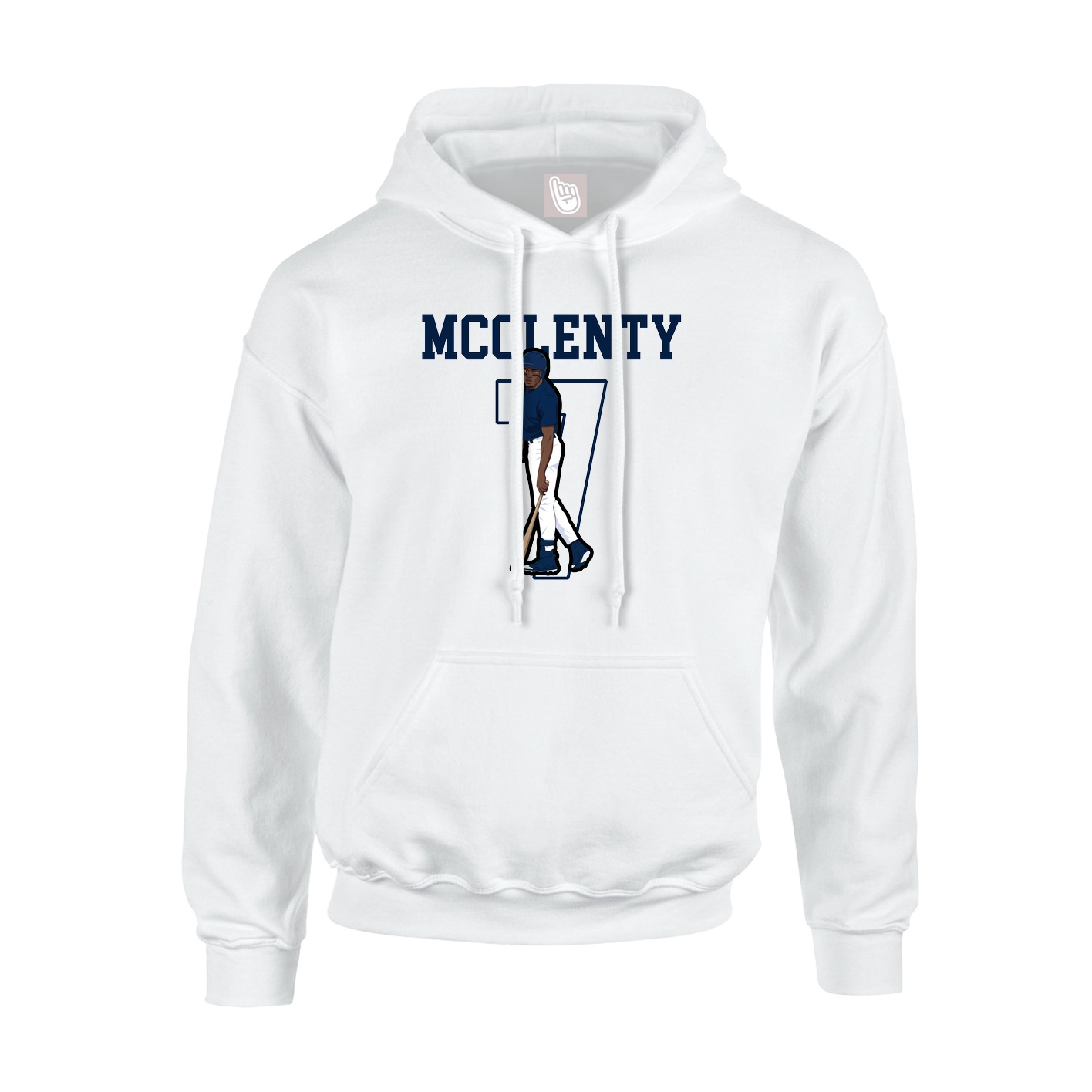 Hoodie — Shirsey in White