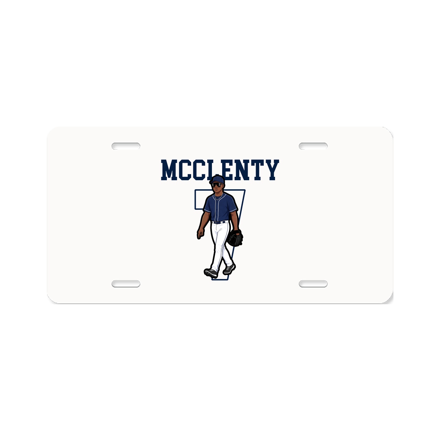 License Plate — Shirsey in Classic