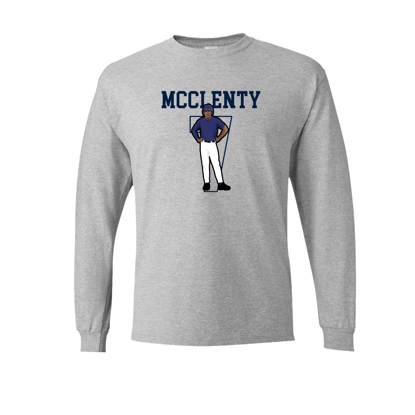 Long Sleeve Tee — Shirsey in Grey