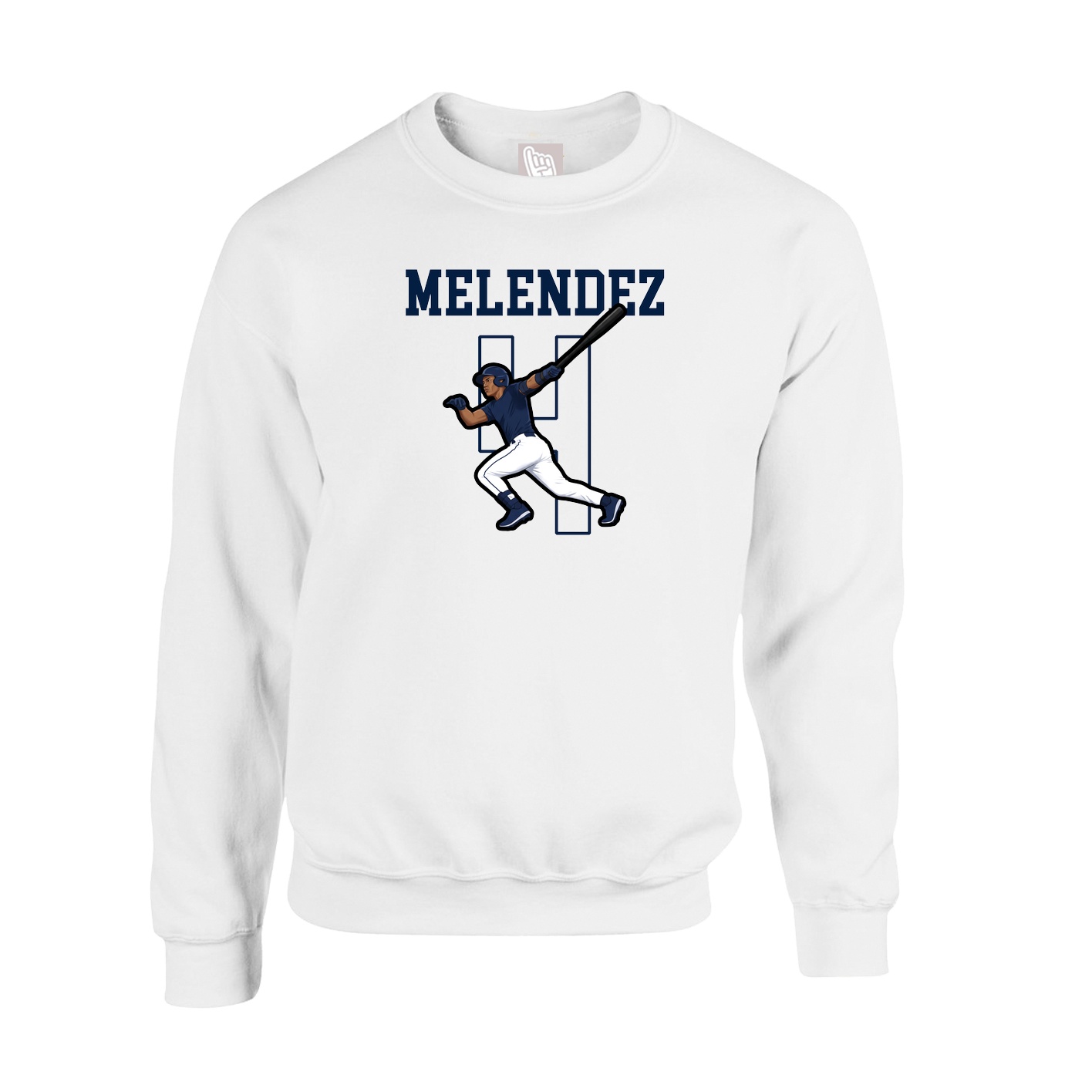 Fleece Crew — Shirsey in White