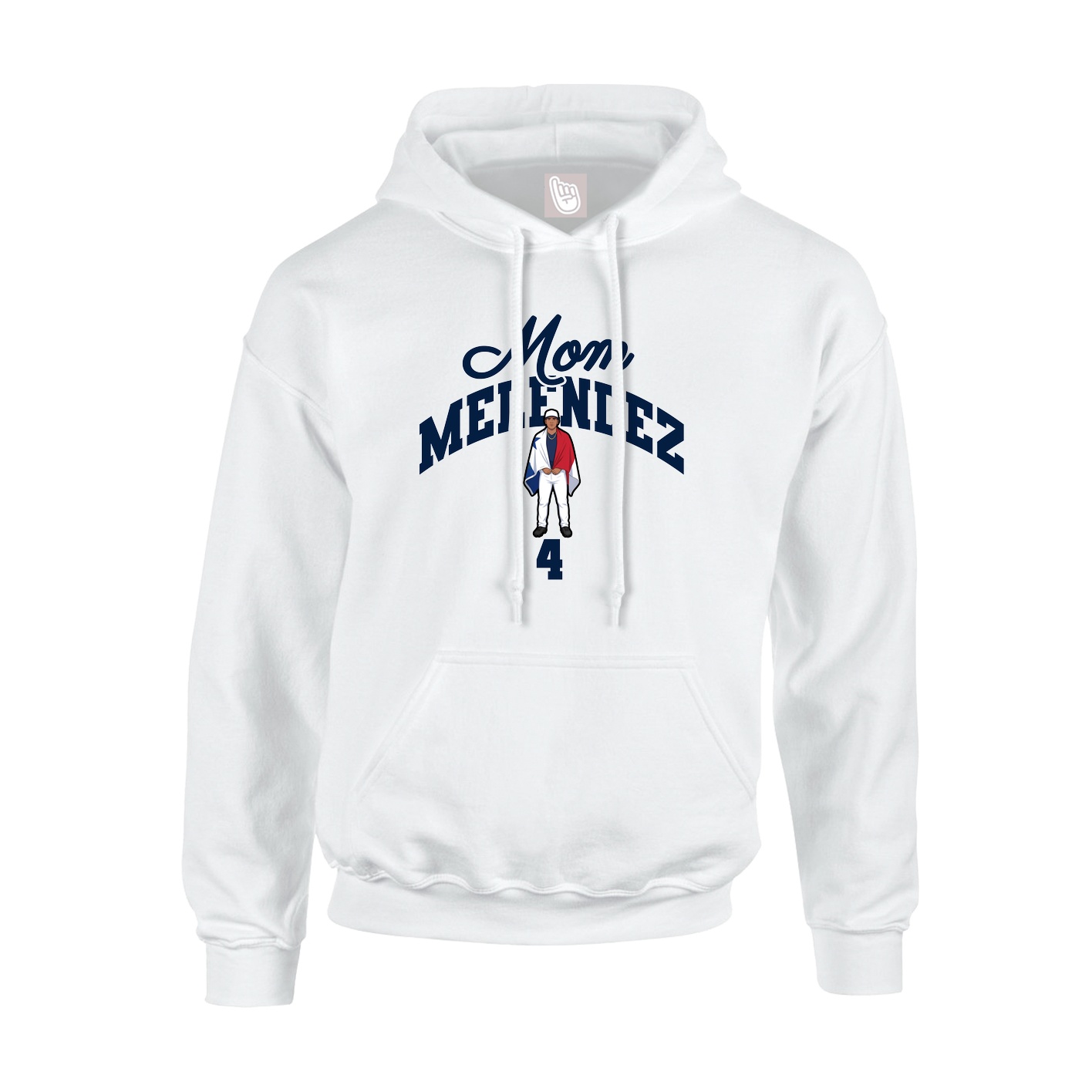 Youth Hoodie — Mothers Day Arch in White