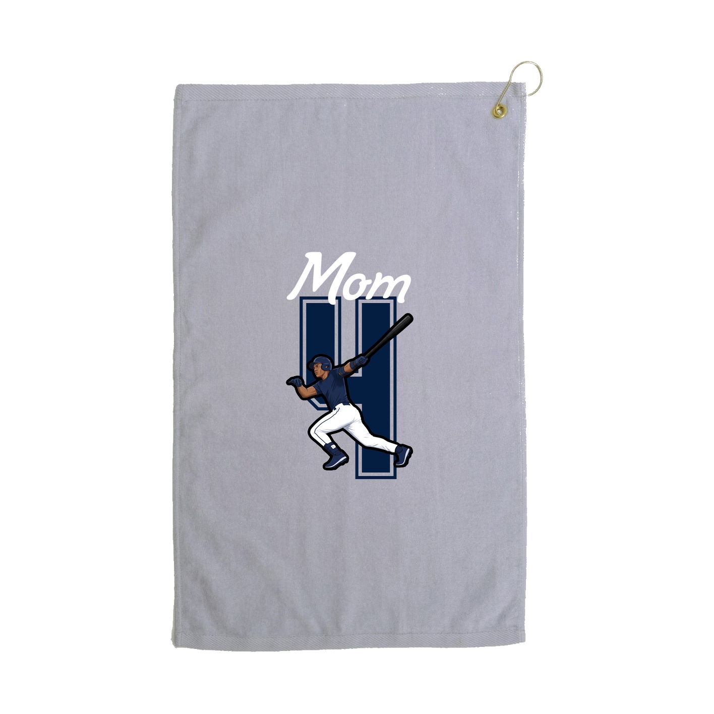 Golf Towel — Mothers Day Shirsey in Grey