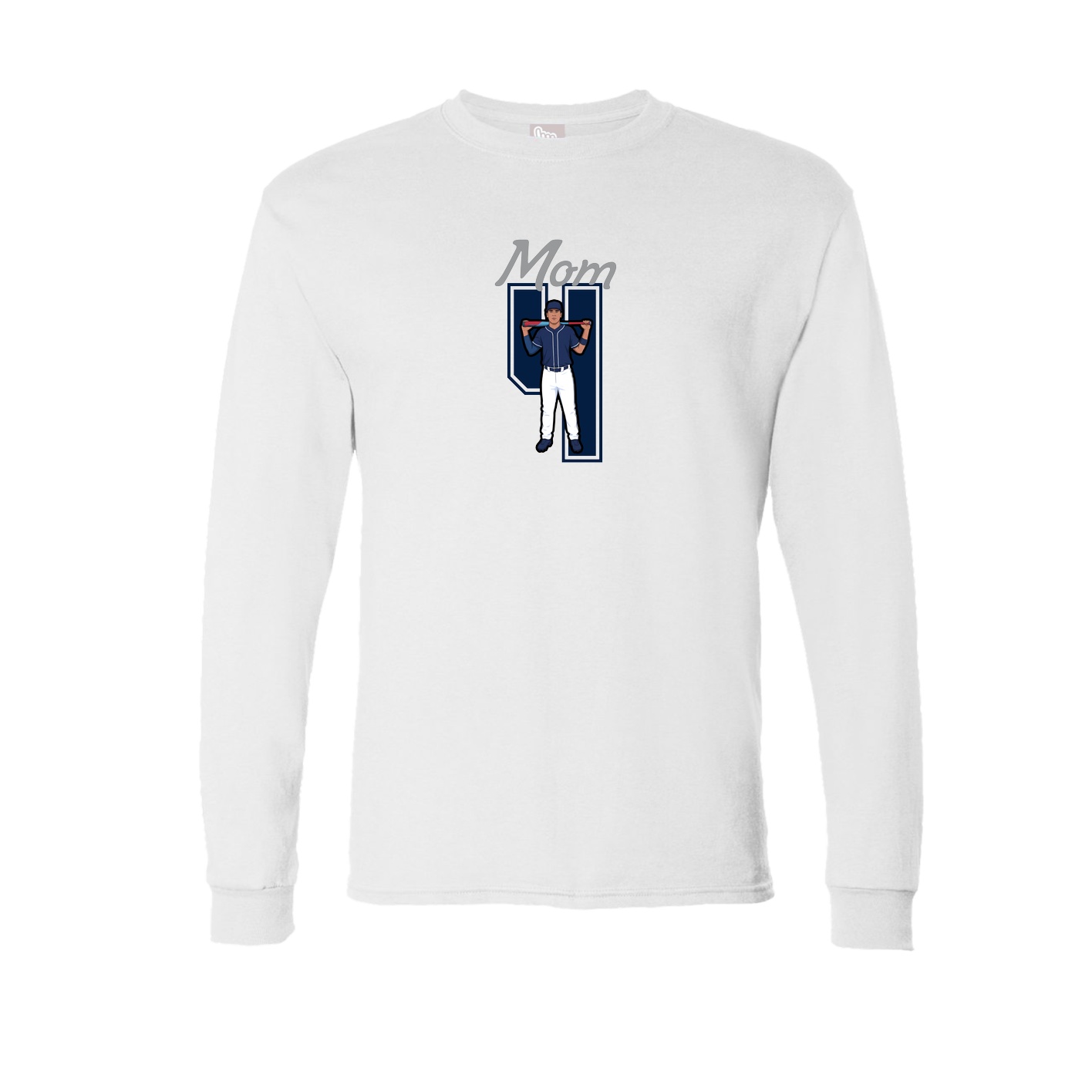 Long Sleeve Tee — Mothers Day Shirsey in White