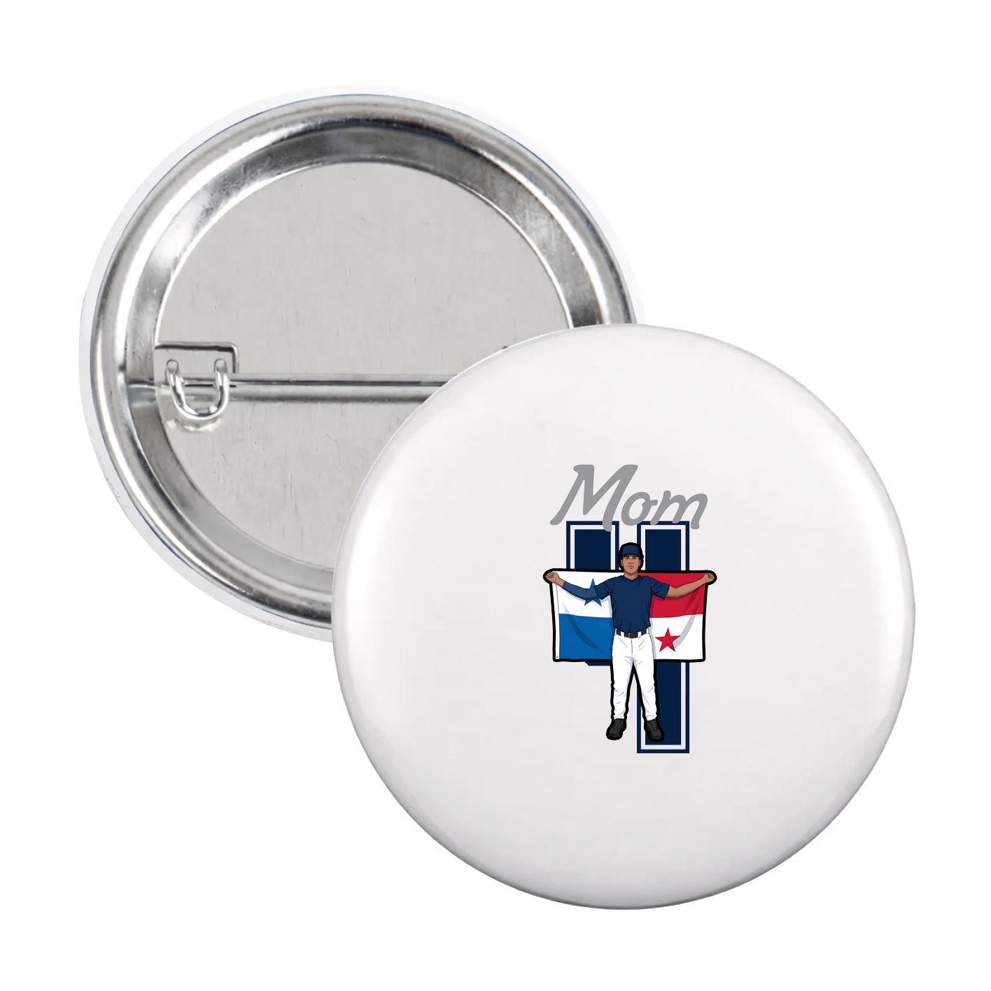 Game Day Button — Mothers Day Shirsey in White