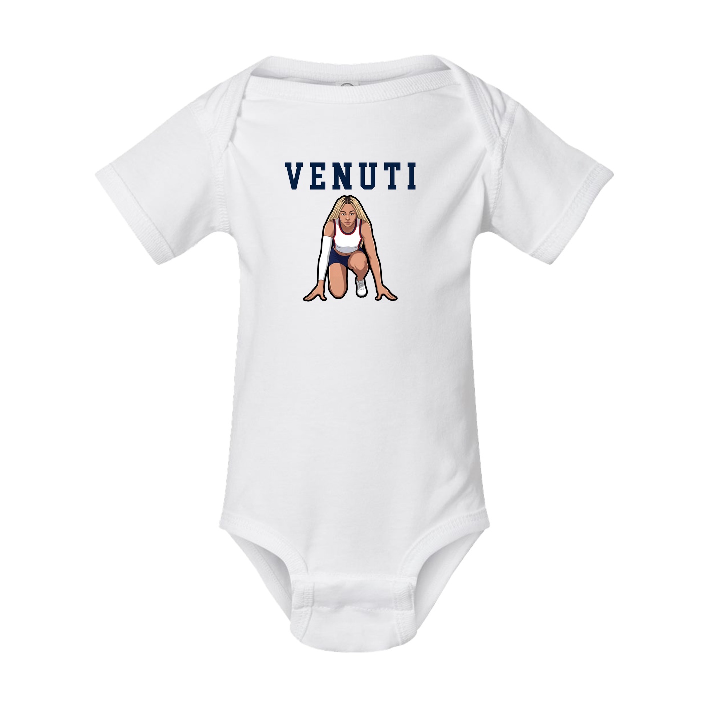 Baby Onesie — Shirsey in White