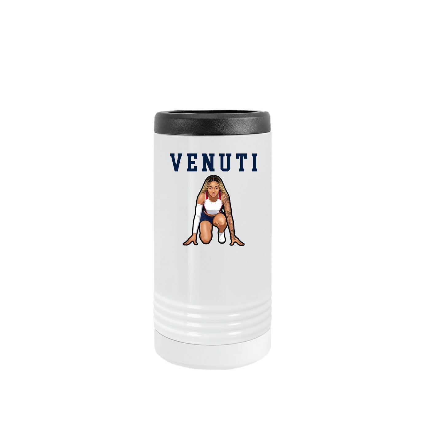 Slim Beverage Holder — Shirsey in White