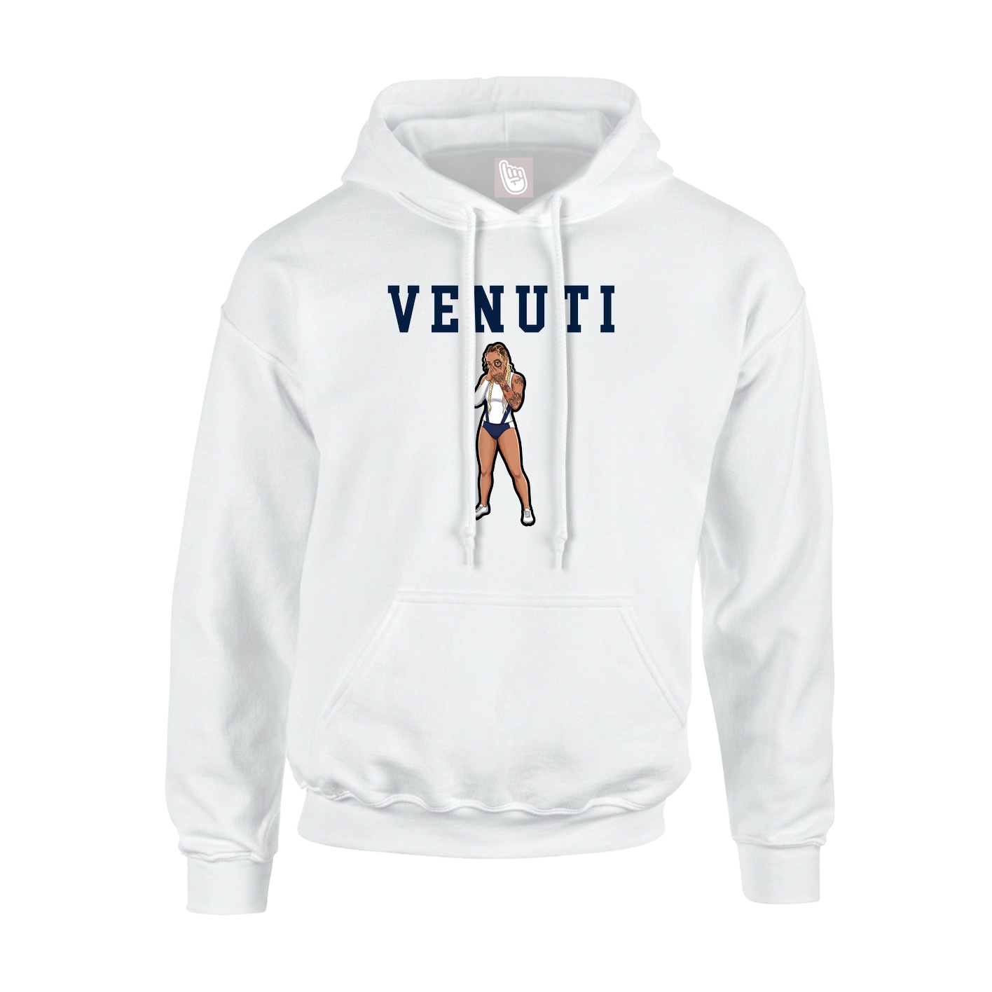 Youth Hoodie — Shirsey in White