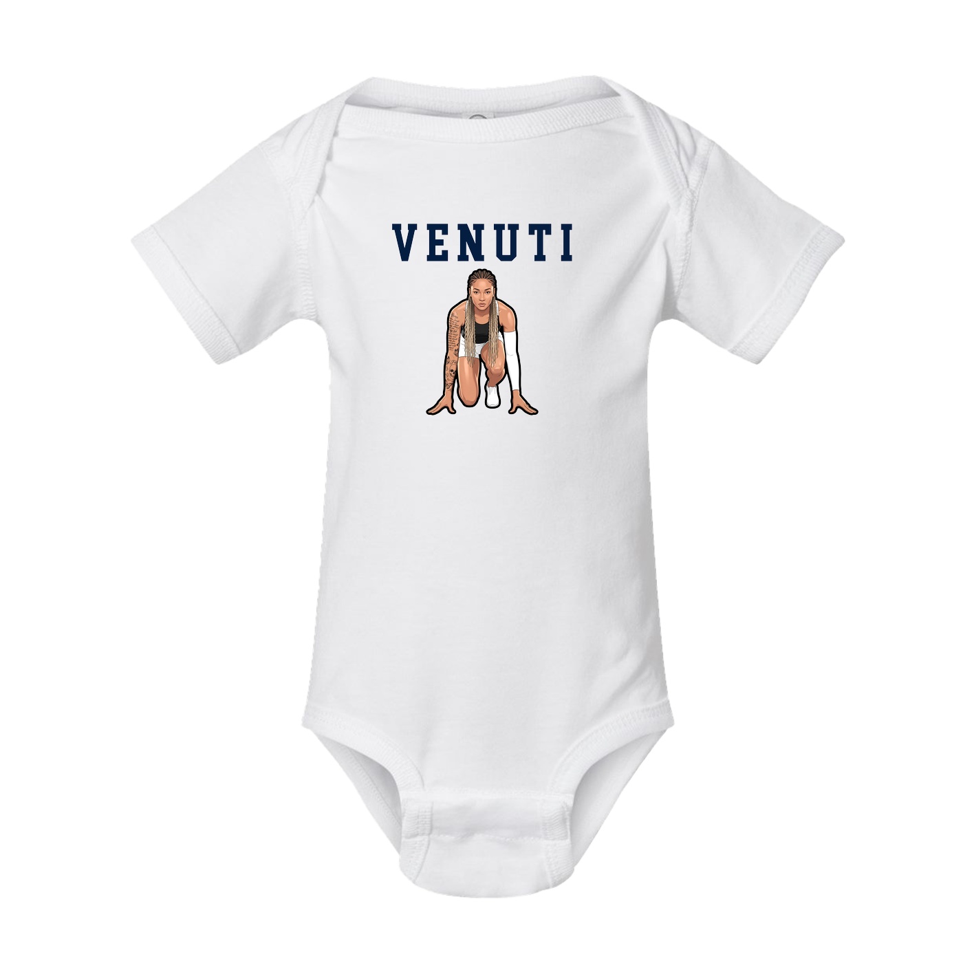 Baby Onesie — Shirsey in White