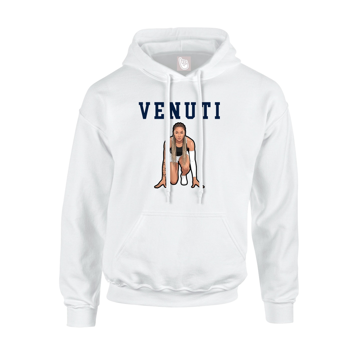 Youth Hoodie — Shirsey in White
