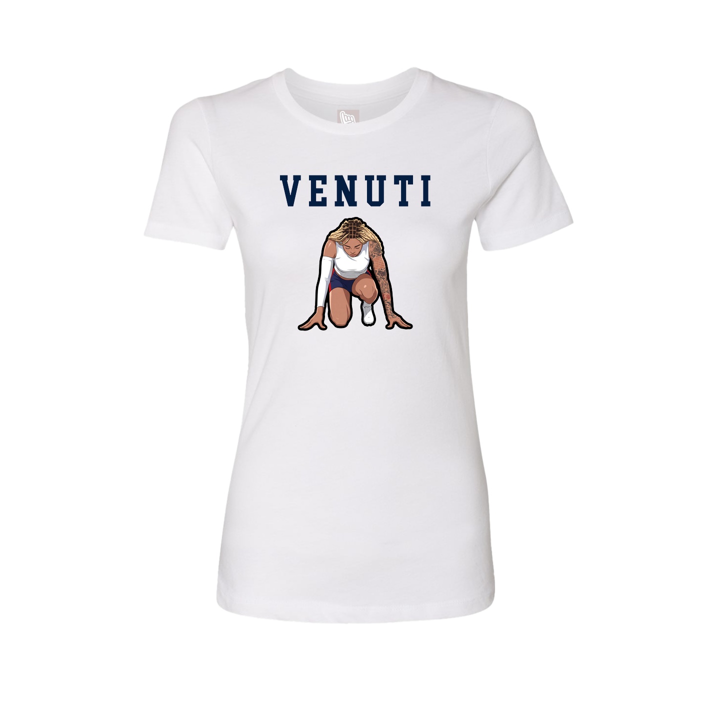 Fitted Women's Tee — Shirsey in White