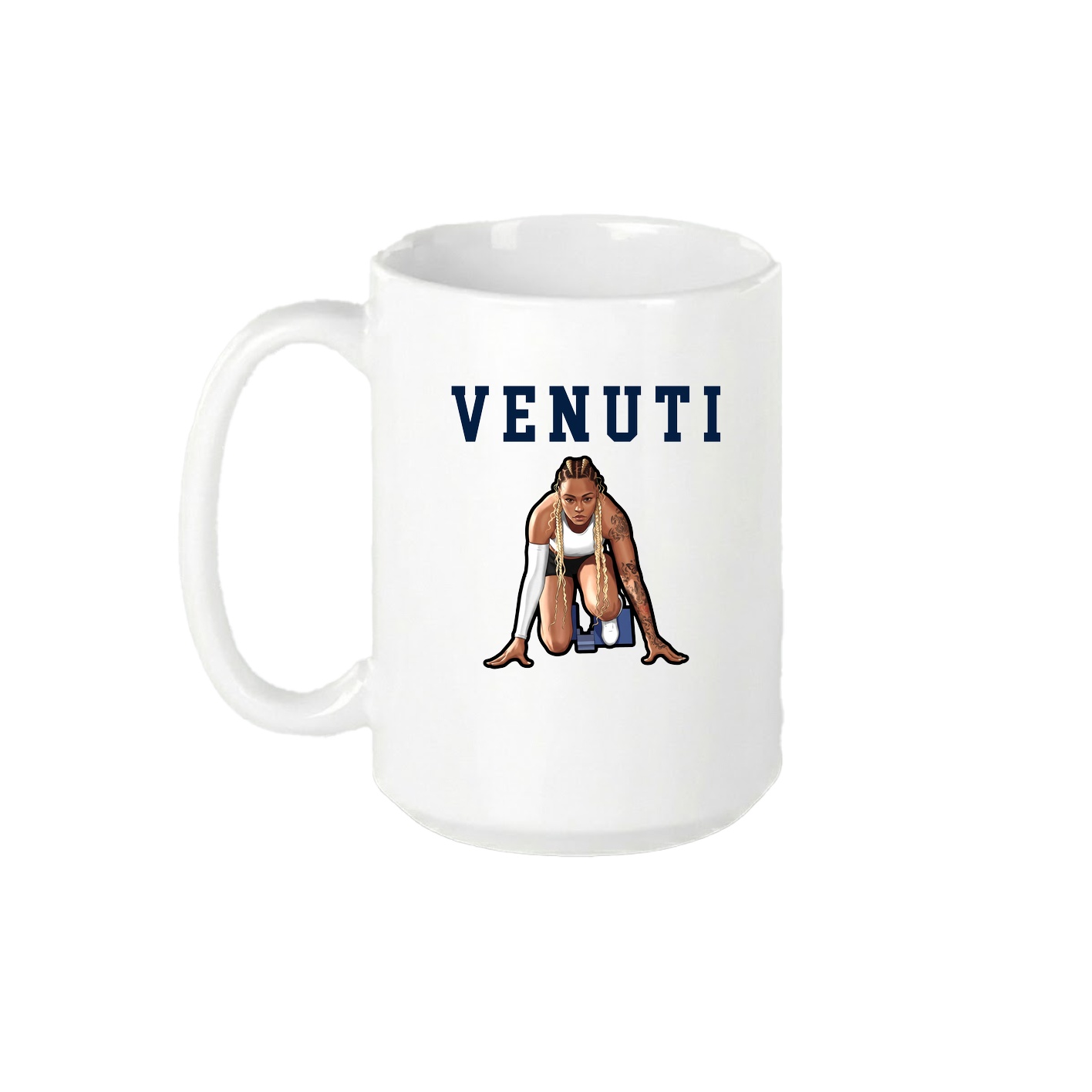 15oz Coffee Mug — Shirsey in White