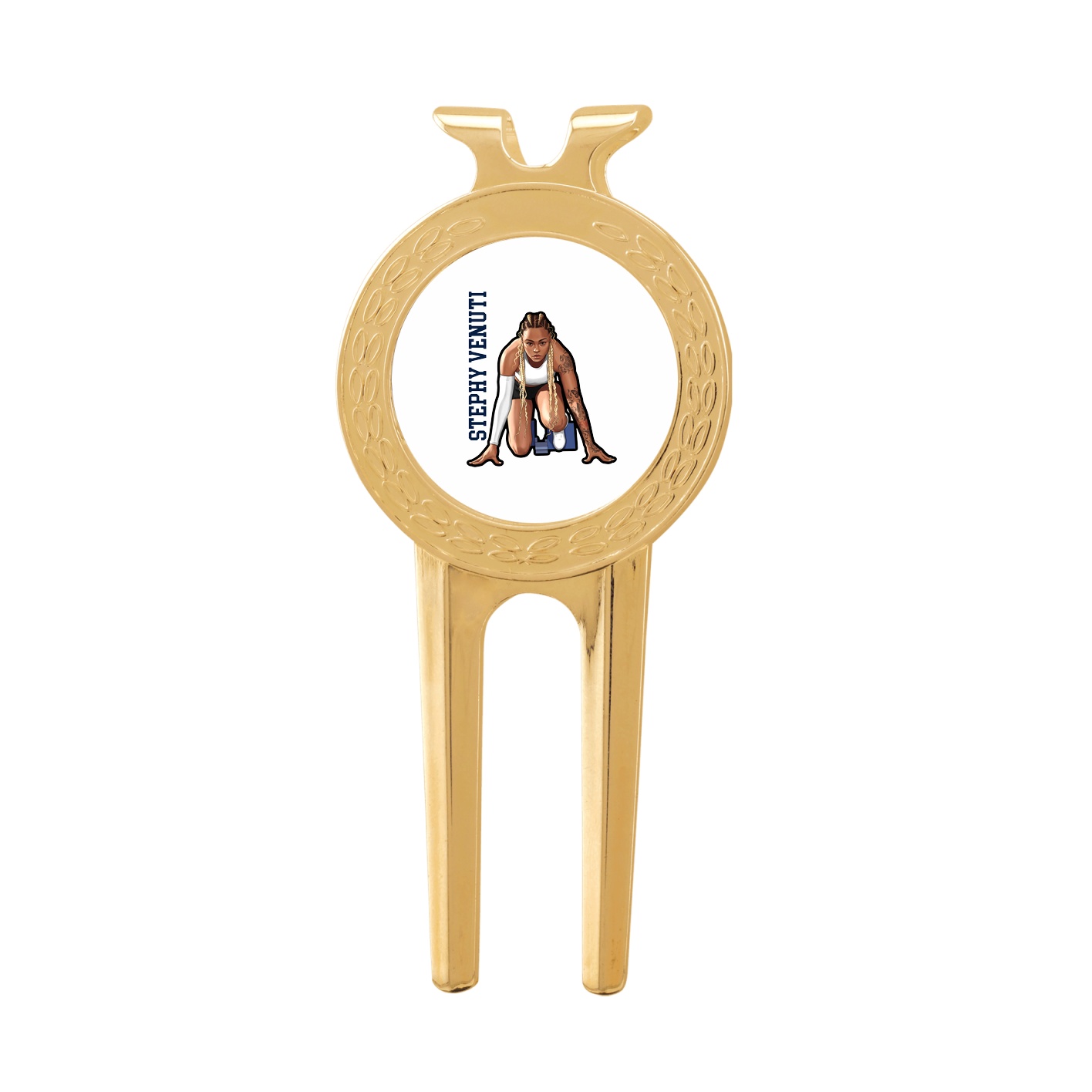 Divot Tool with Ball Marker — Name Vertical in Classic