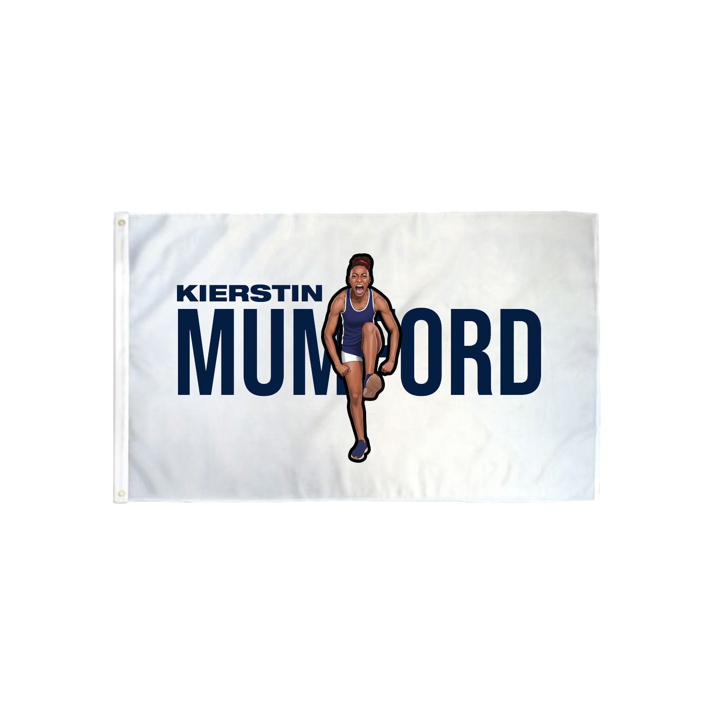 3x5 Flag — Player Name in Classic